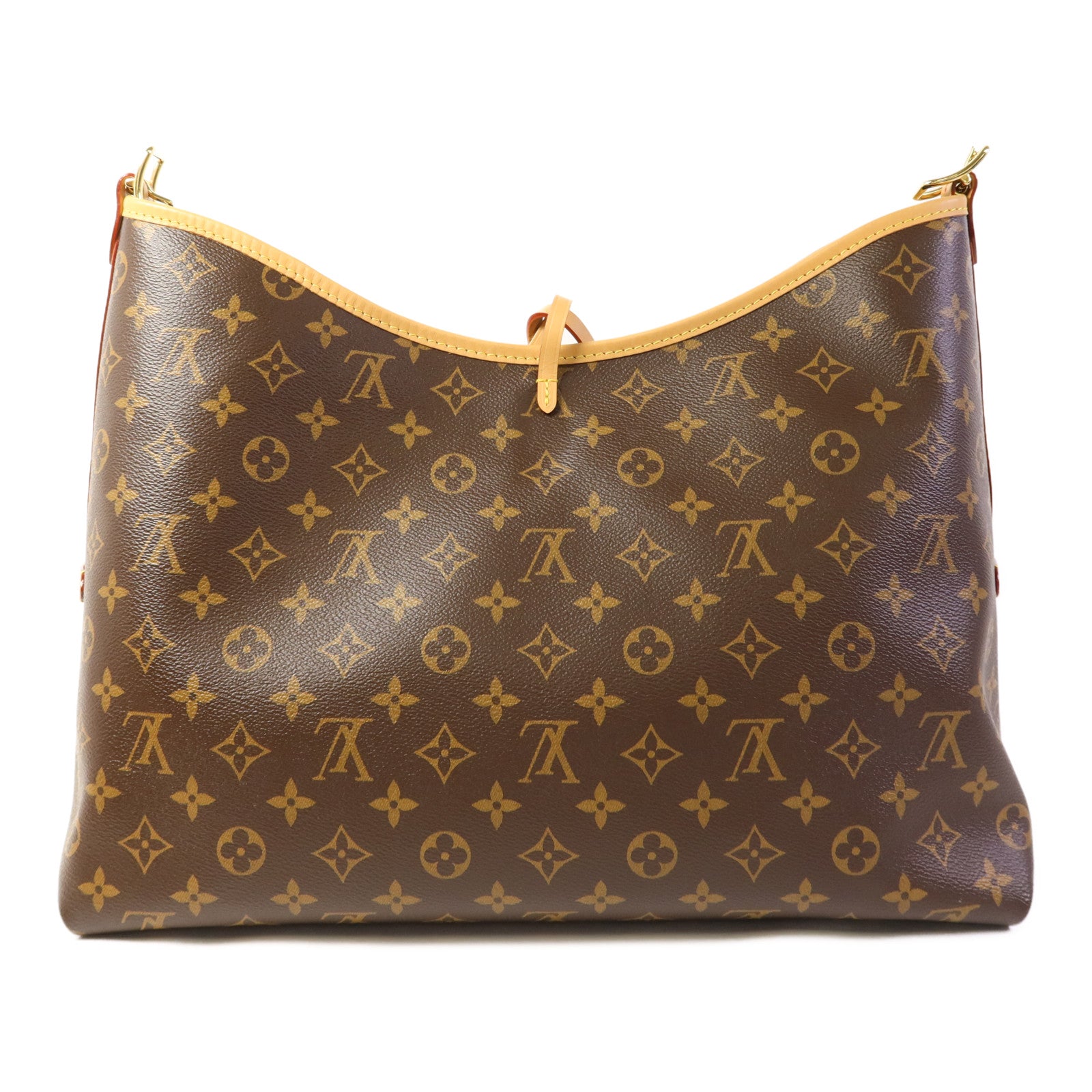 LOUIS VUITTON Monogram Carry All MM金扣肩背袋