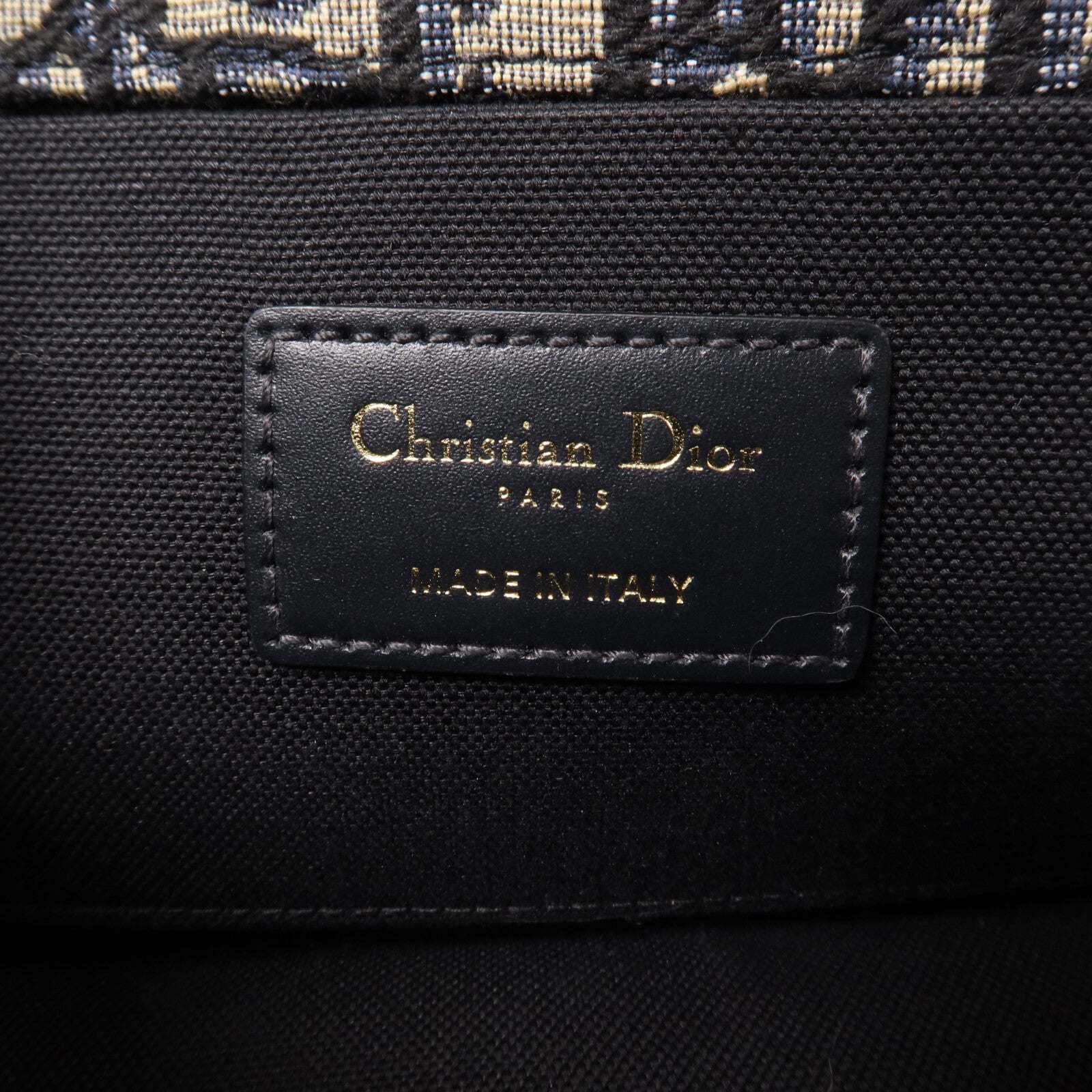 Dior 帆布30 Montaigne East-West With Chain鏈帶肩背袋