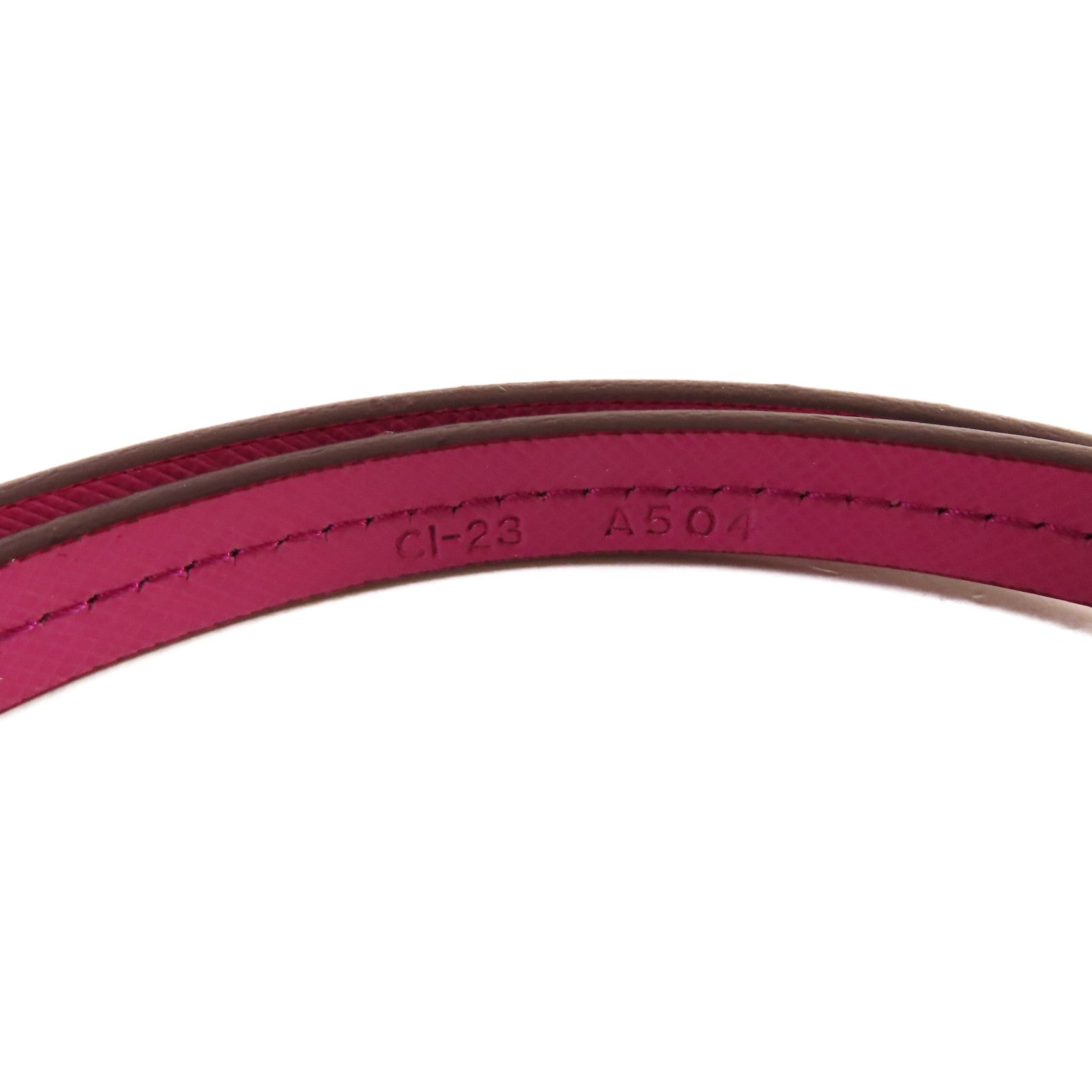 Salvatore Ferragamo 牛皮皮革Belt金扣皮帶紫色