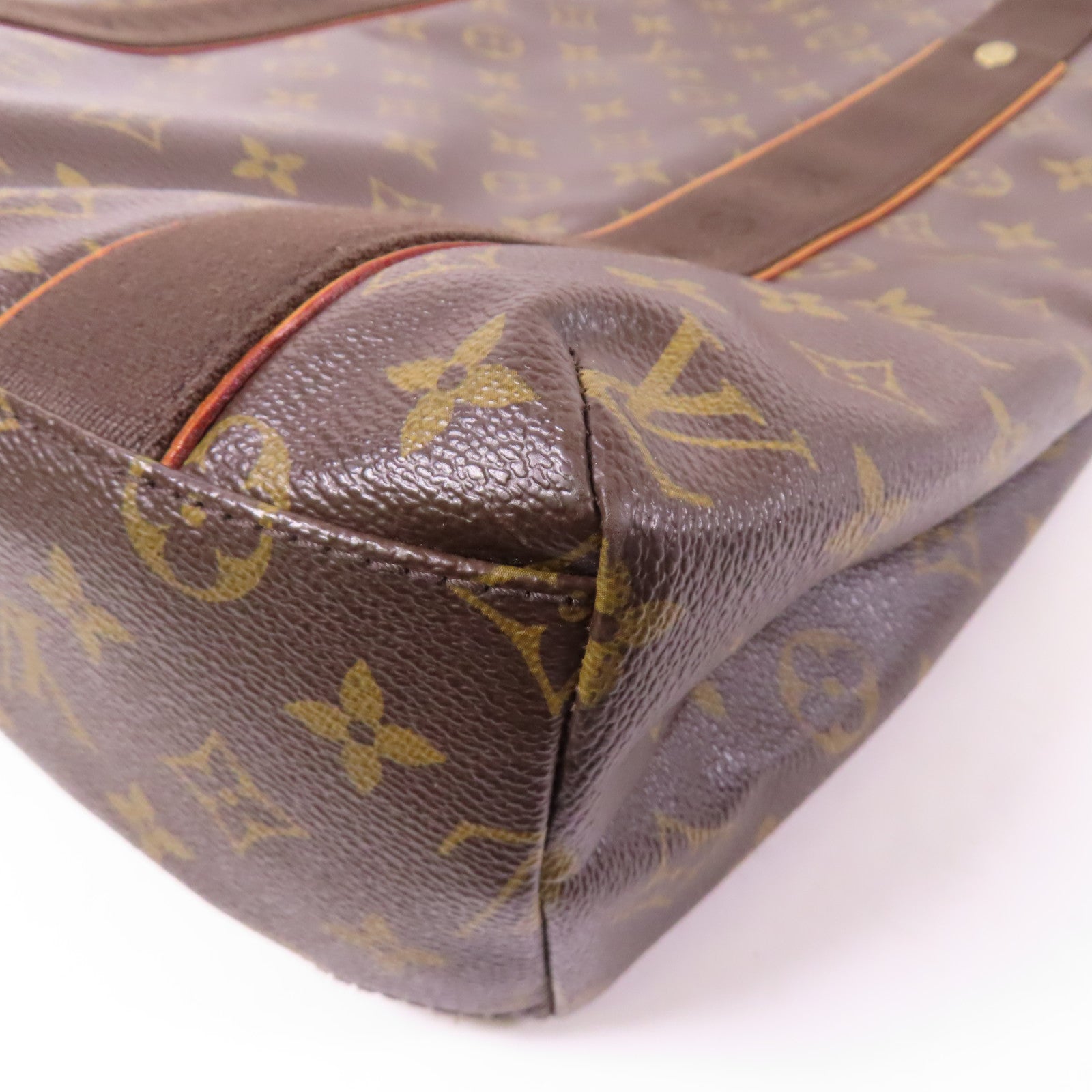 LOUIS VUITTON LV GHW Cabas Beaubourg Shoulder Tote Bag M53013 Monogram Brown