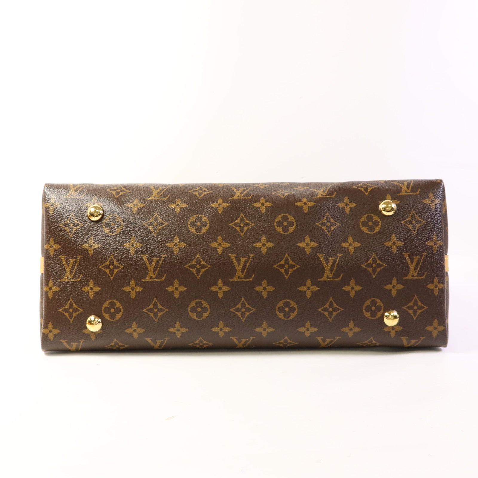 LOUIS VUITTON Monogram Carry All MM金扣肩背袋