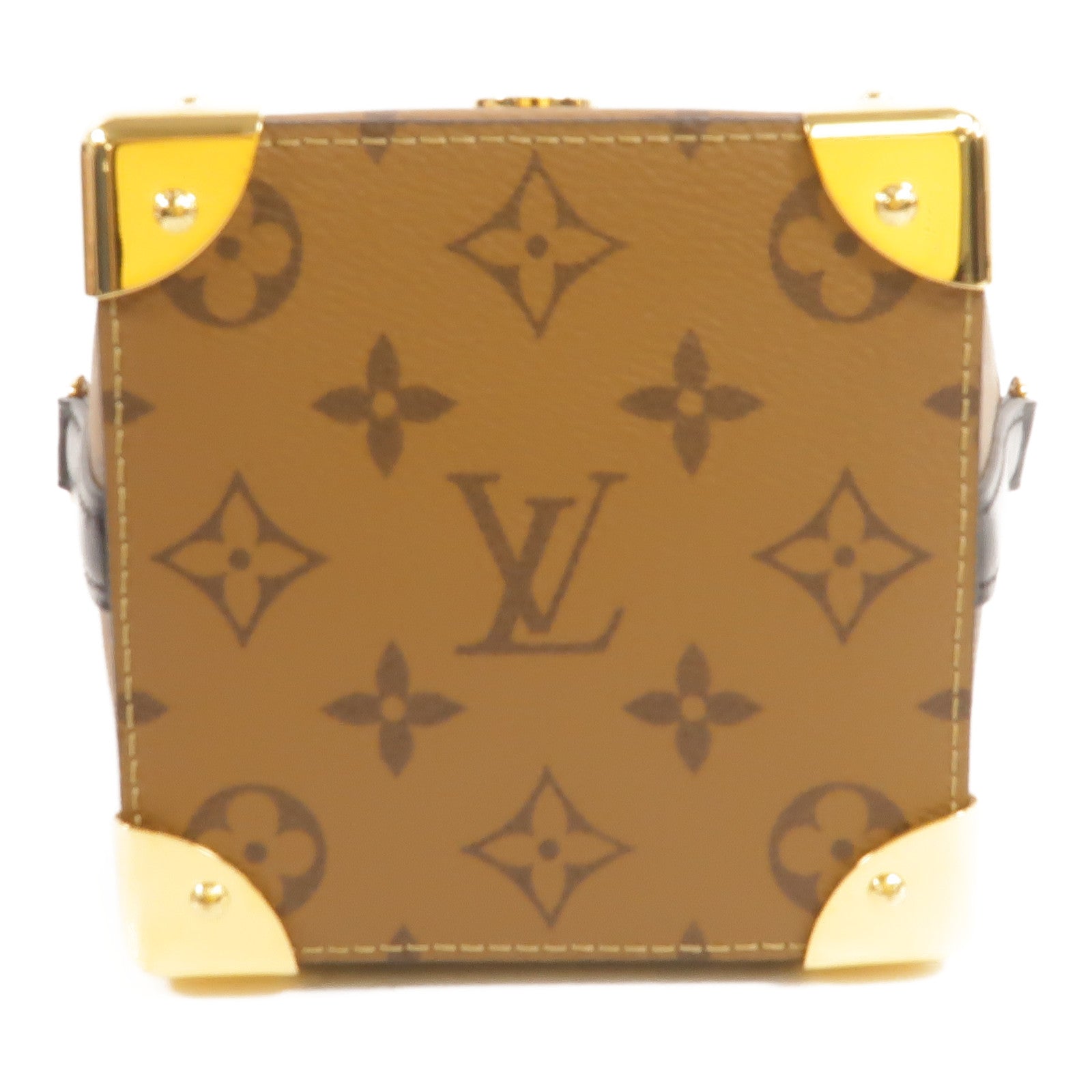 LOUIS VUITTON Monogram Reverse Noe Purse LV Charms金扣肩背袋