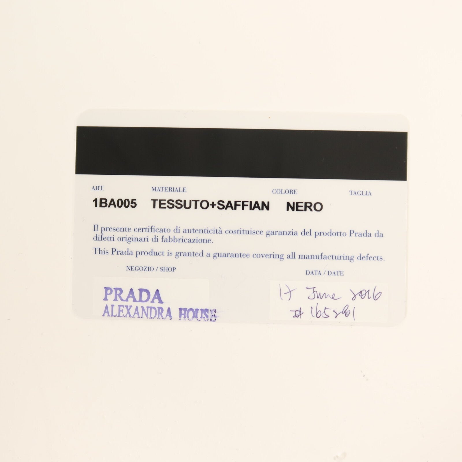 PRADA 尼龍Hand Bag銀扣手挽袋