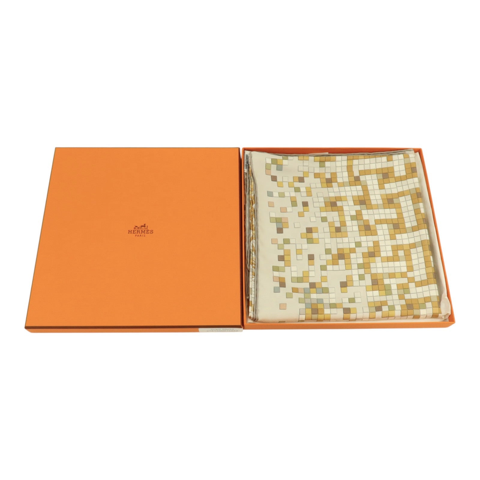 HERMES 絲質Scarf 90x90cm絲巾