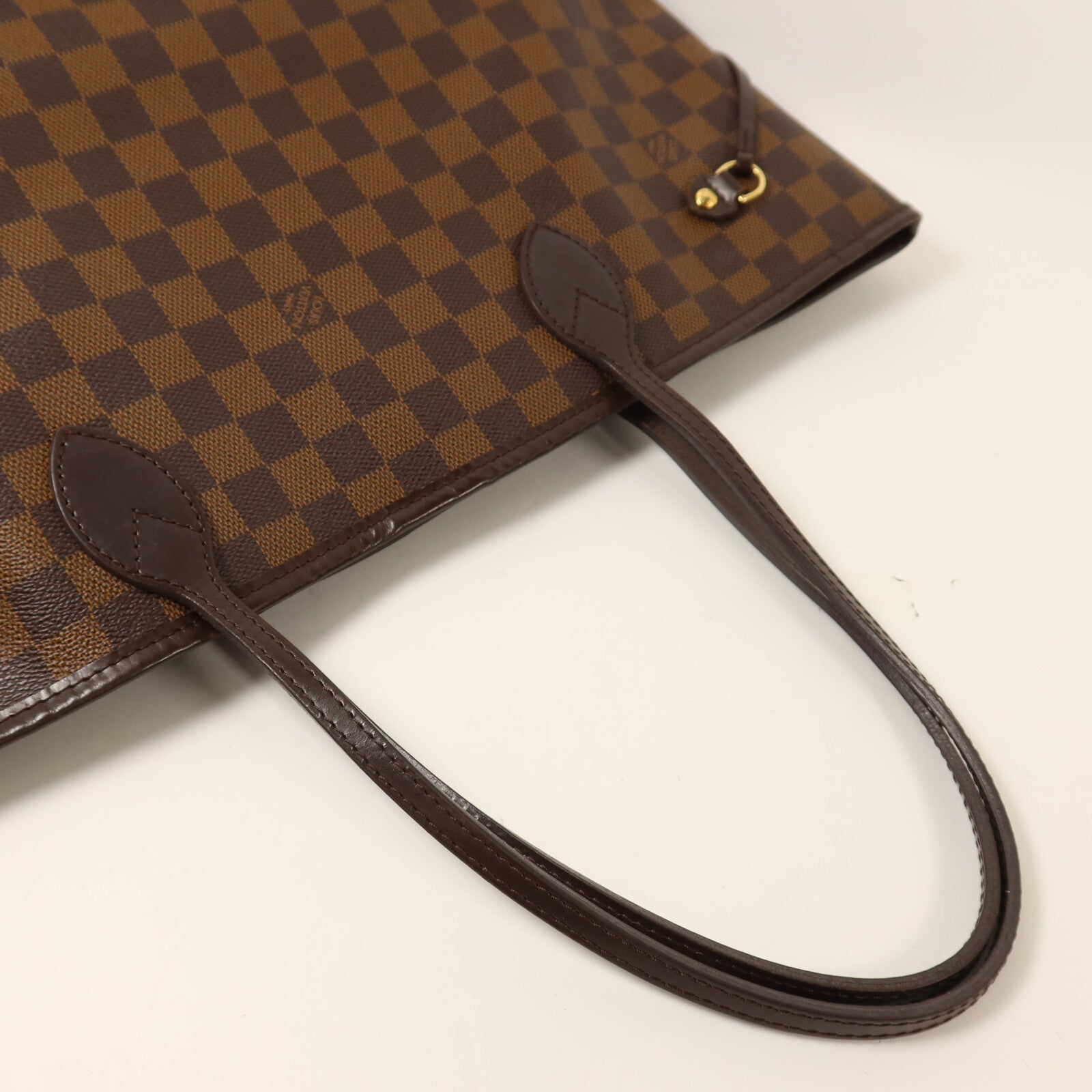 LOUIS VUITTON Damier Neverfull MM手挽袋