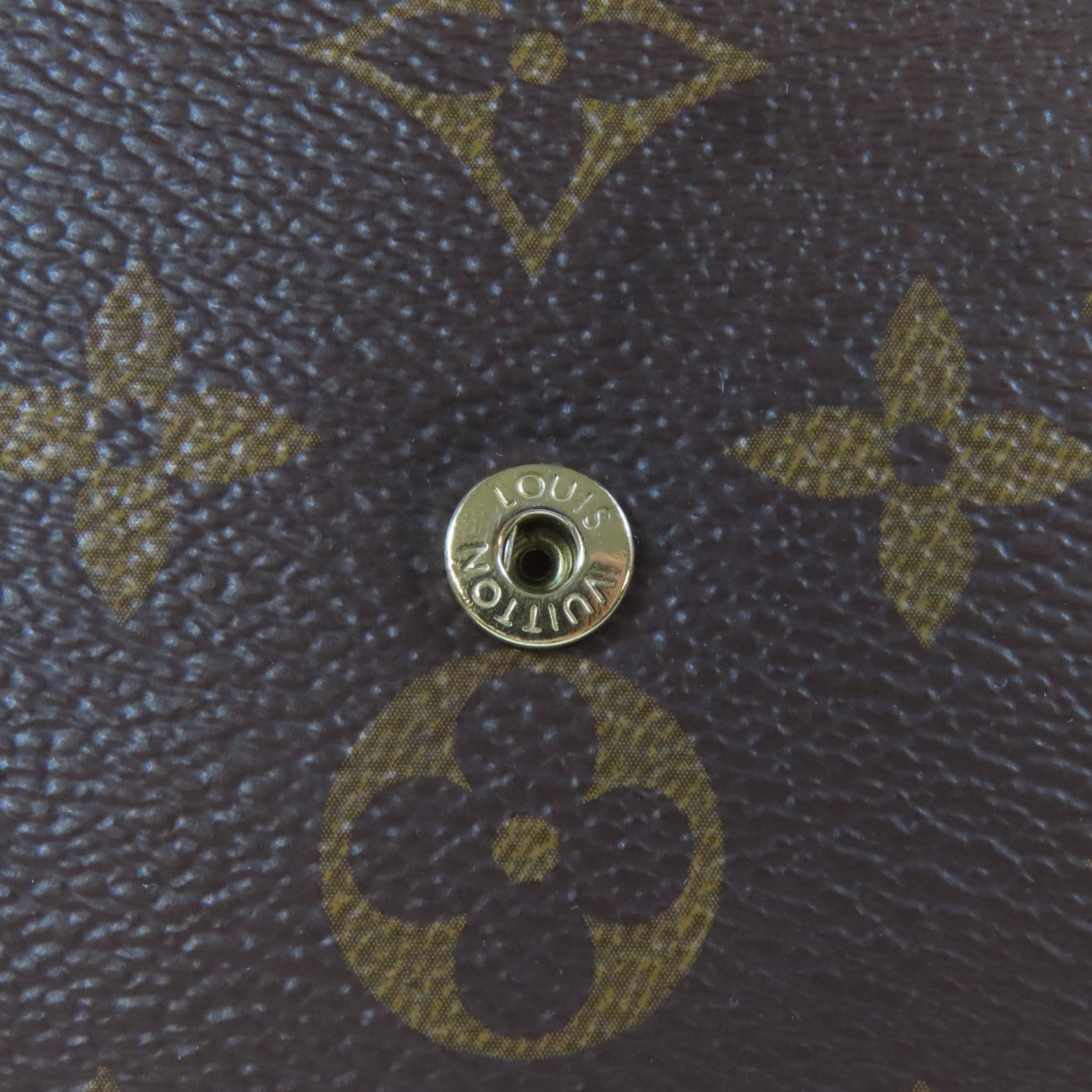 LOUIS VUITTON 【激減優惠】Monogram Ariane金扣錢包啡色
