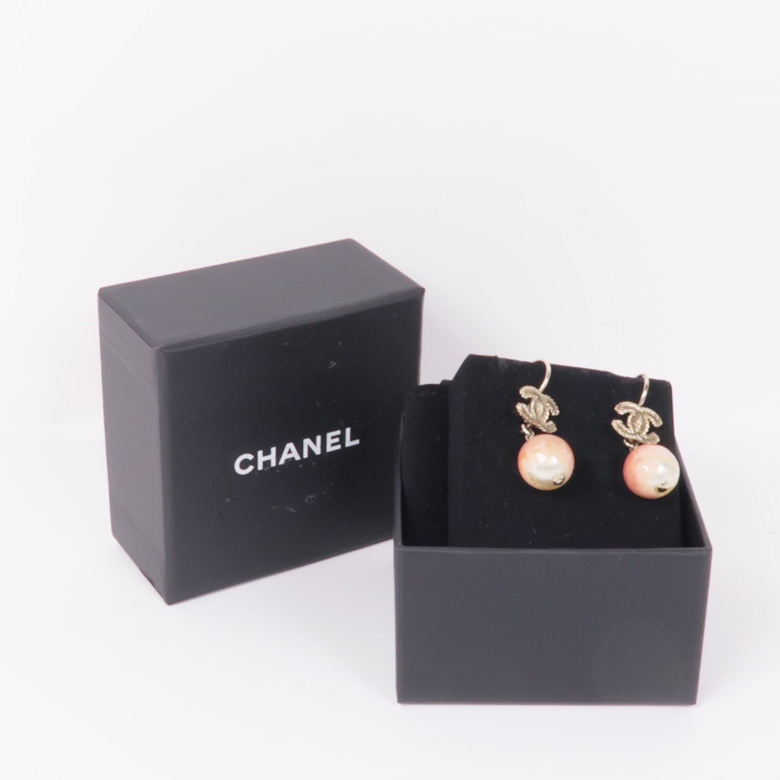 CHANEL 金屬/PVC Earrings耳環