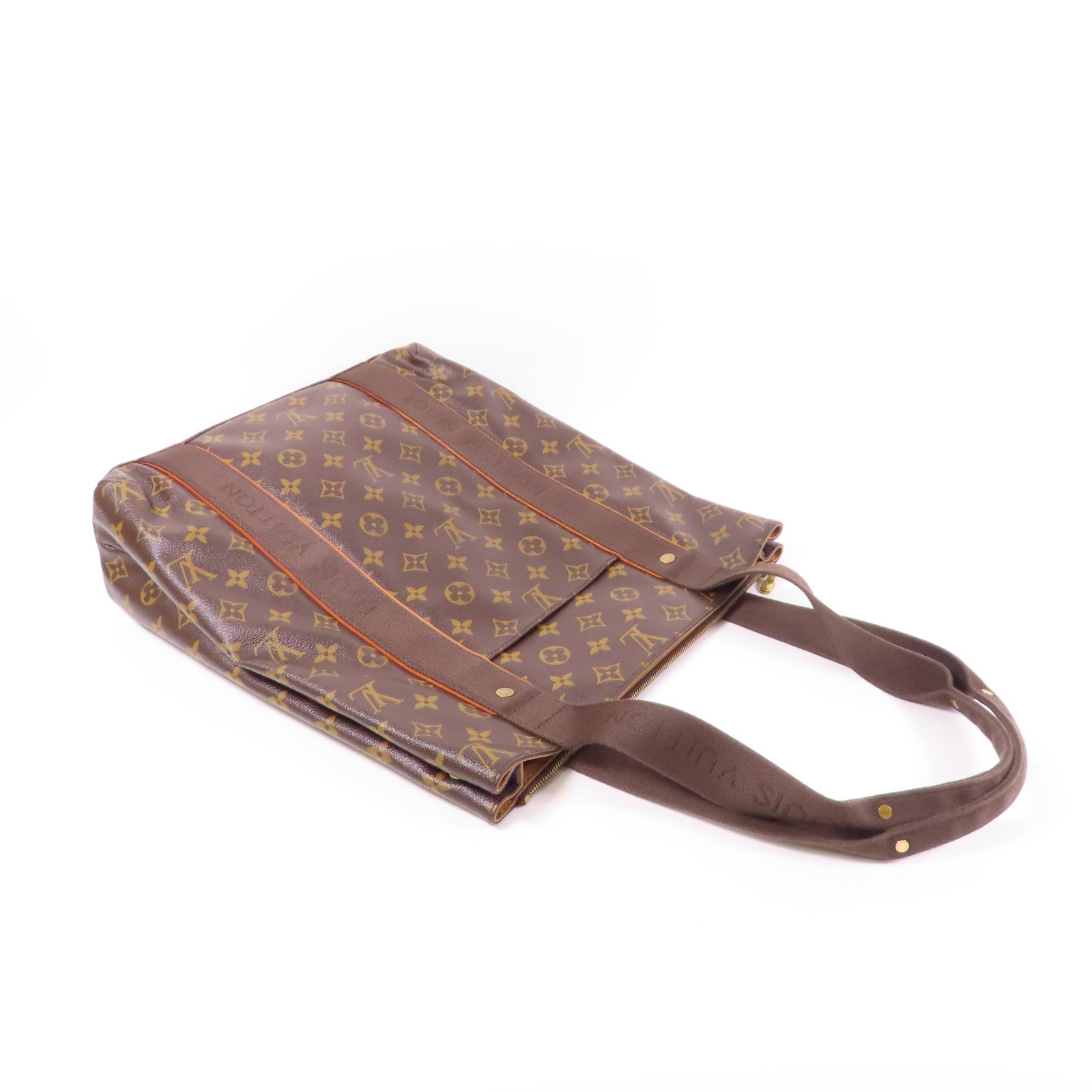 LOUIS VUITTON Monogram Cabas Beaubourg金扣肩背袋/手挽袋