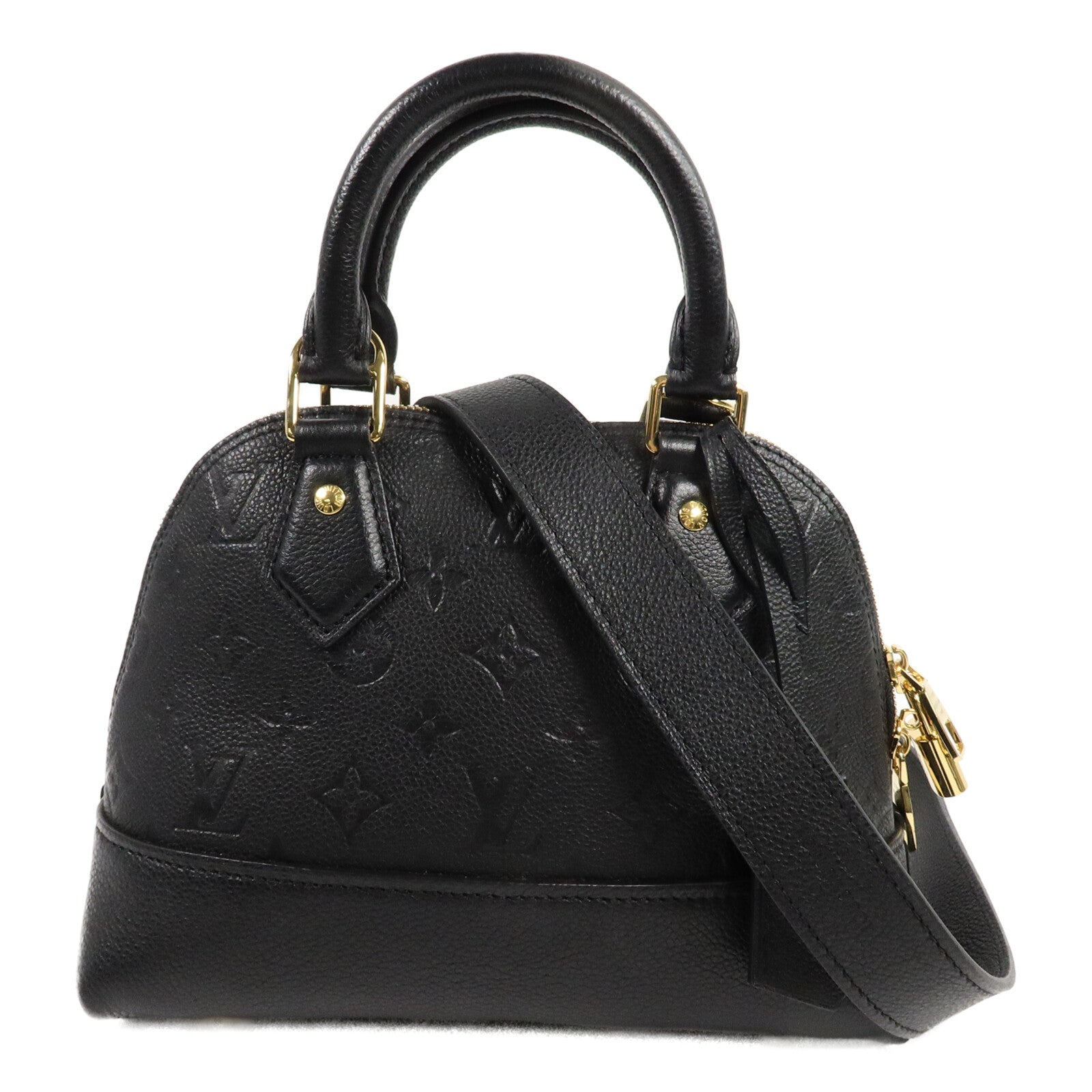 LOUIS VUITTON Monogram Empreinte Neo Alma BB手挽肩背兩用袋
