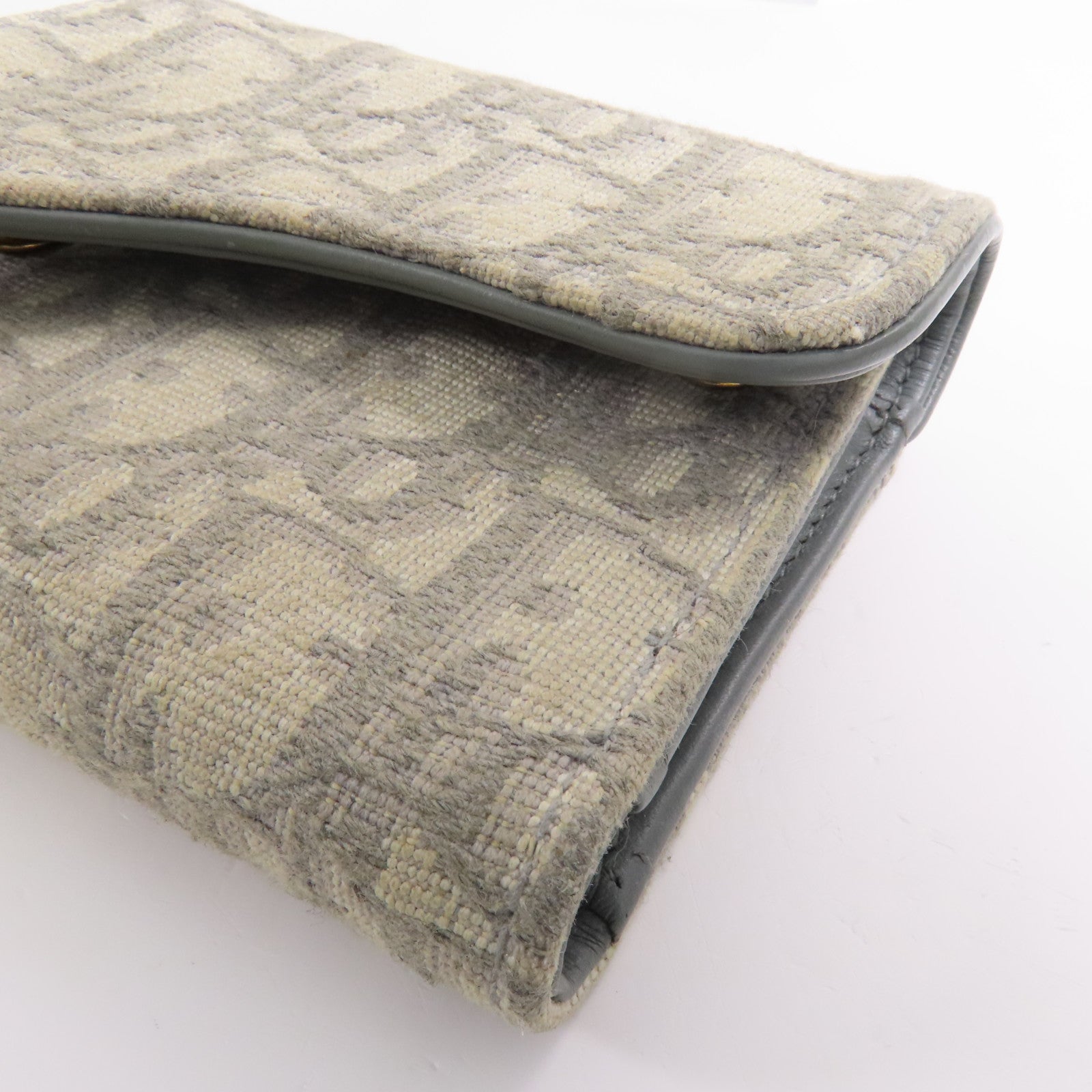 Dior 【萬聖節商品】帆布Wallet金扣錢包