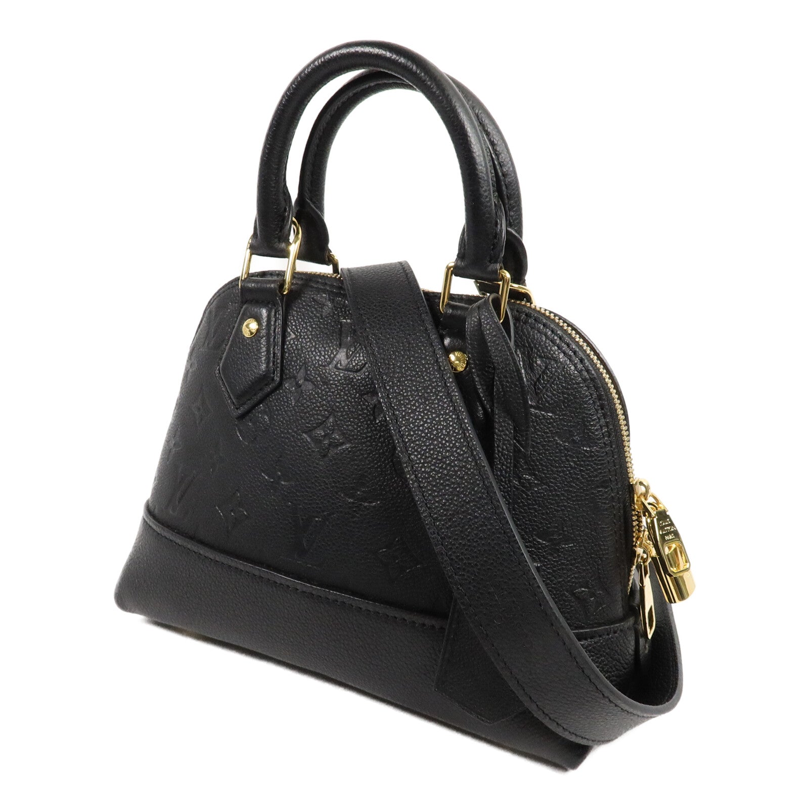 LOUIS VUITTON Monogram Empreinte Neo Alma BB手挽肩背兩用袋