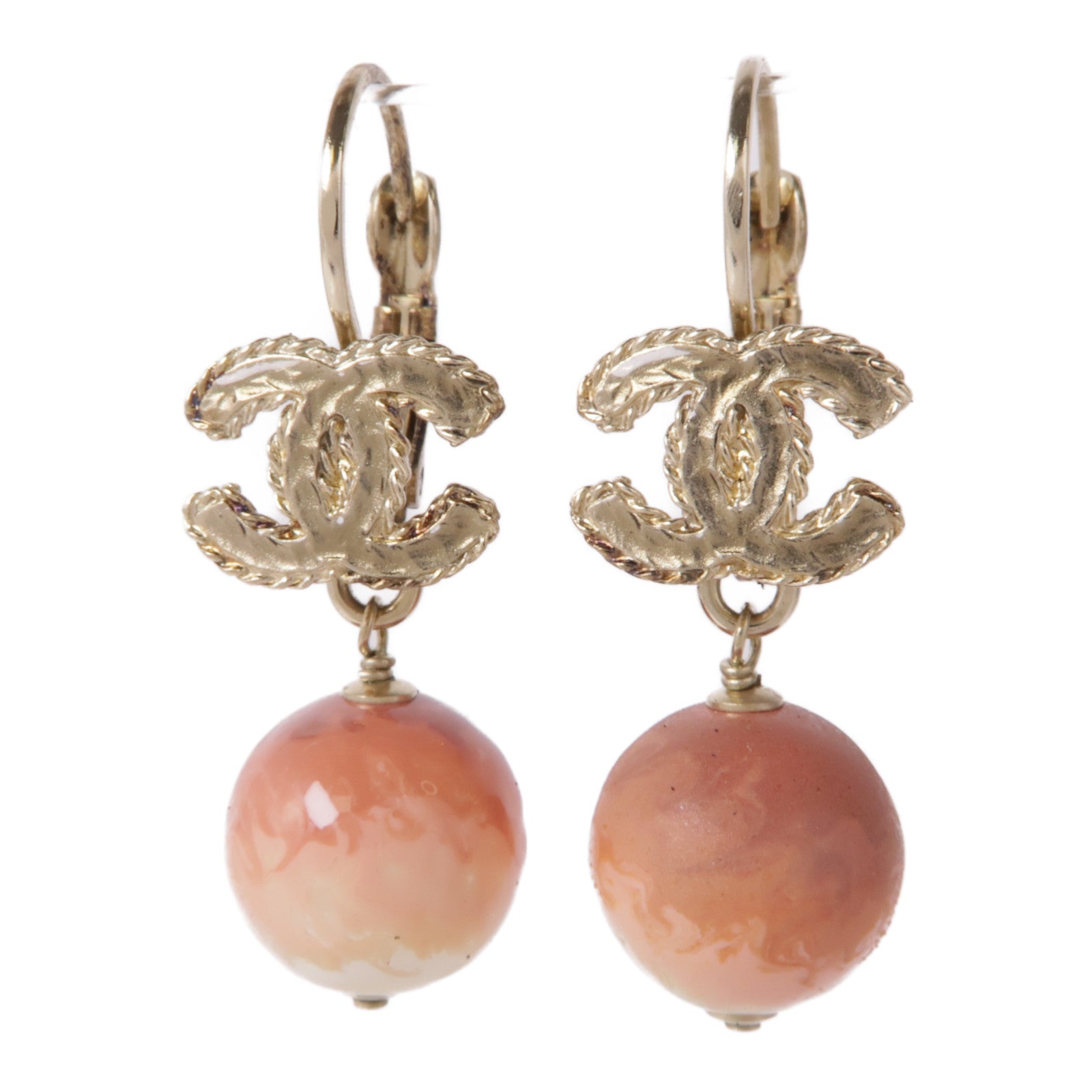 CHANEL 金屬/PVC Earrings耳環