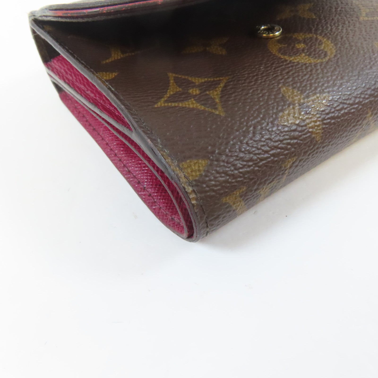 LOUIS VUITTON 【激減優惠】Monogram Ariane金扣錢包啡色