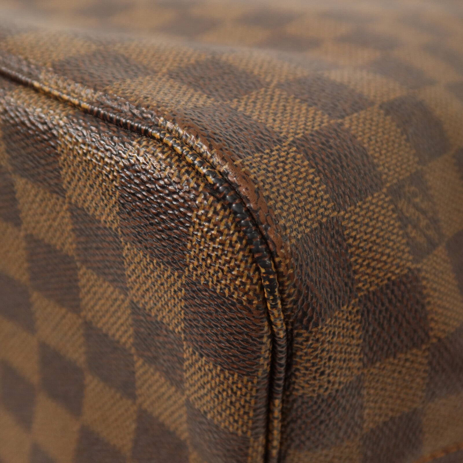 LOUIS VUITTON Damier Neverfull MM手挽袋