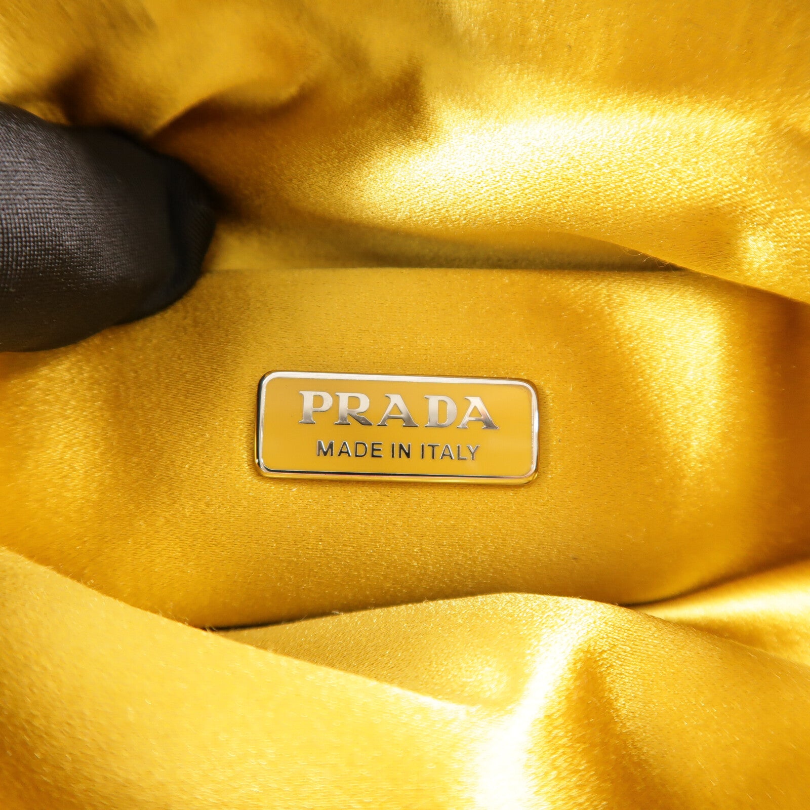 PRADA Satin Flower Tote Bag鏈帶手挽肩背兩用袋
