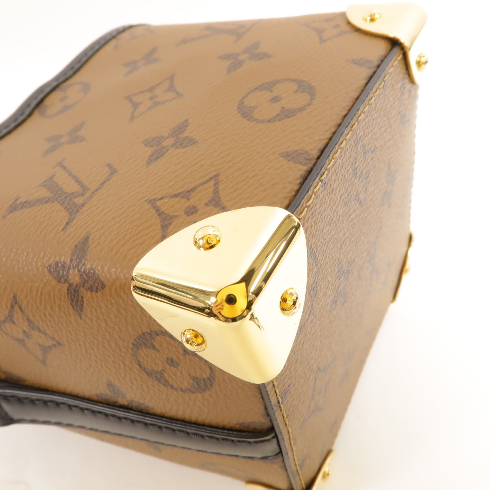 LOUIS VUITTON Monogram Reverse Noe Purse LV Charms金扣肩背袋