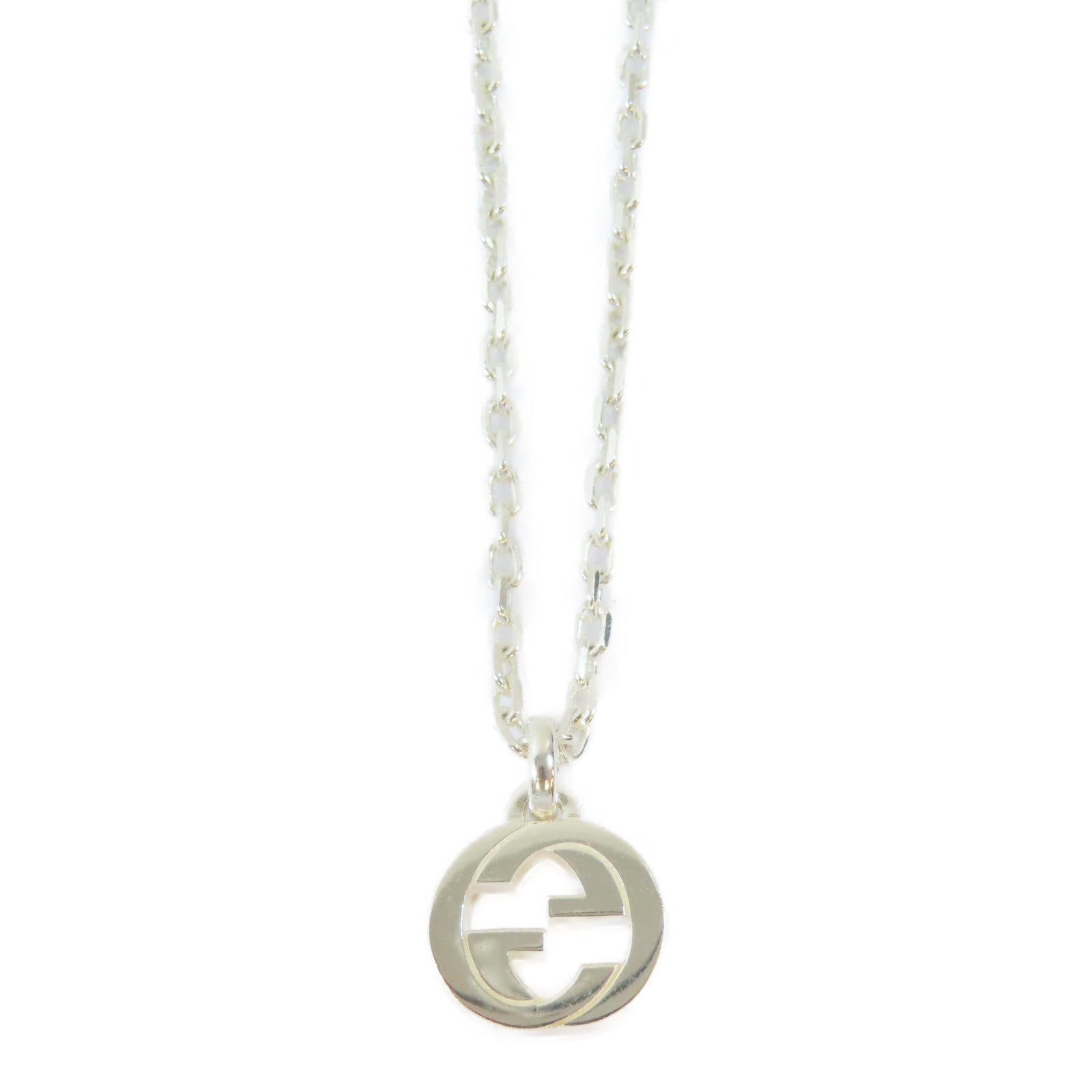GUCCI 925純銀Necklace項鍊銀色