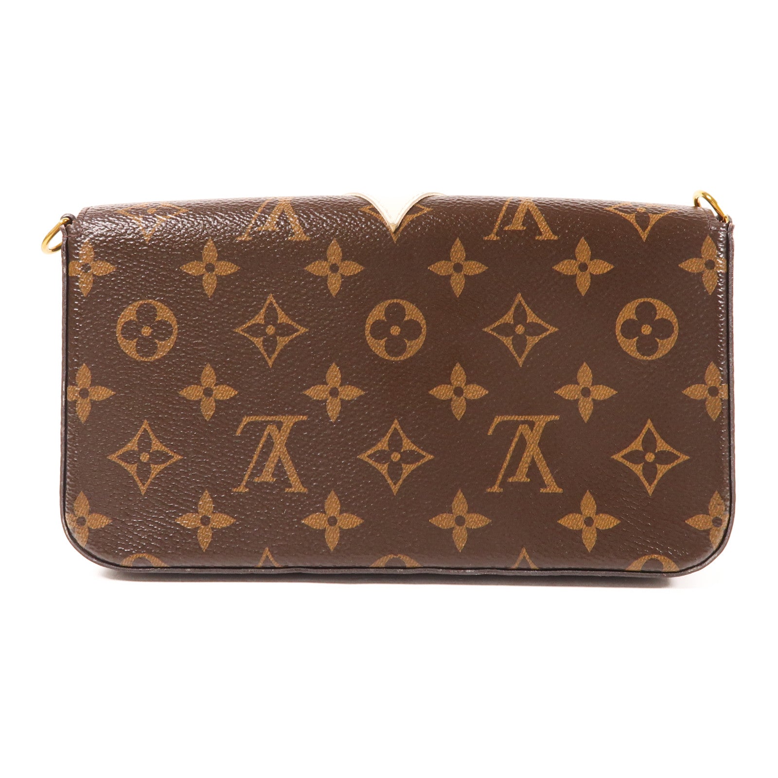 LOUIS VUITTON LV GHW Lovely Birds Felicie Pochette Shoulder Bag M62415 Monogram