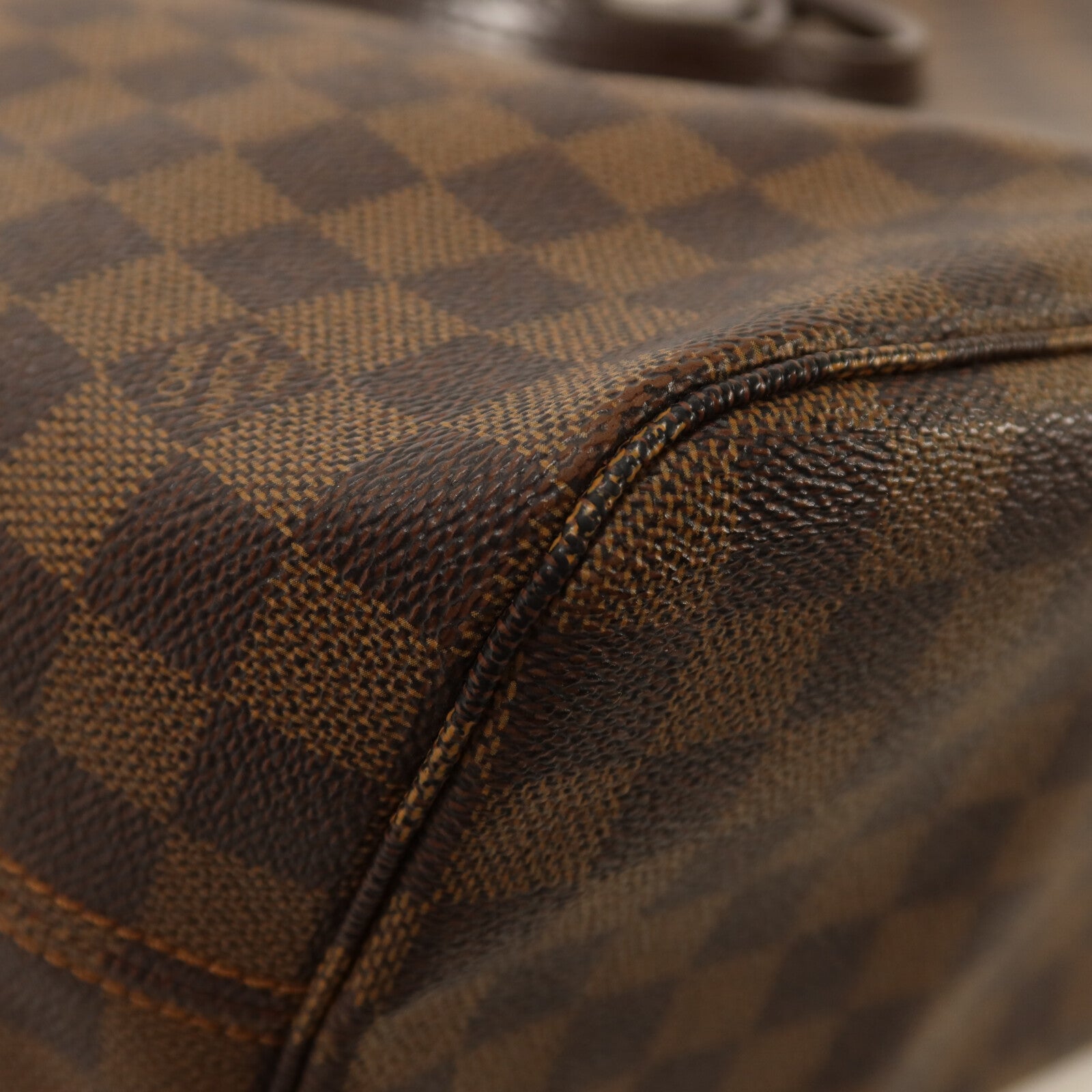 LOUIS VUITTON Damier Neverfull MM手挽袋