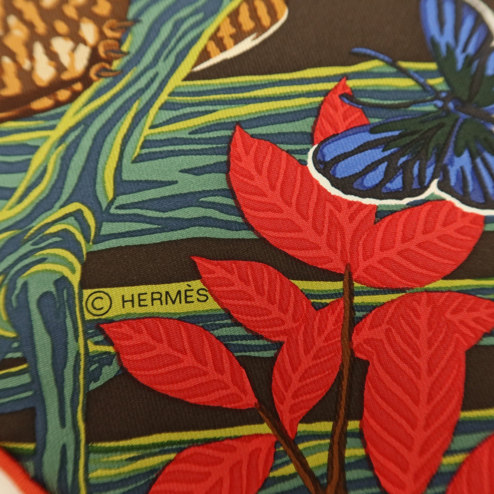 HERMES 絲質Scarf 90x90cm絲巾