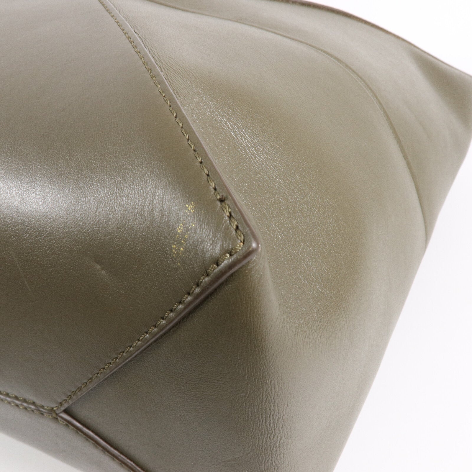 LOEWE 牛皮皮革Medium Puzzle Fold手挽袋