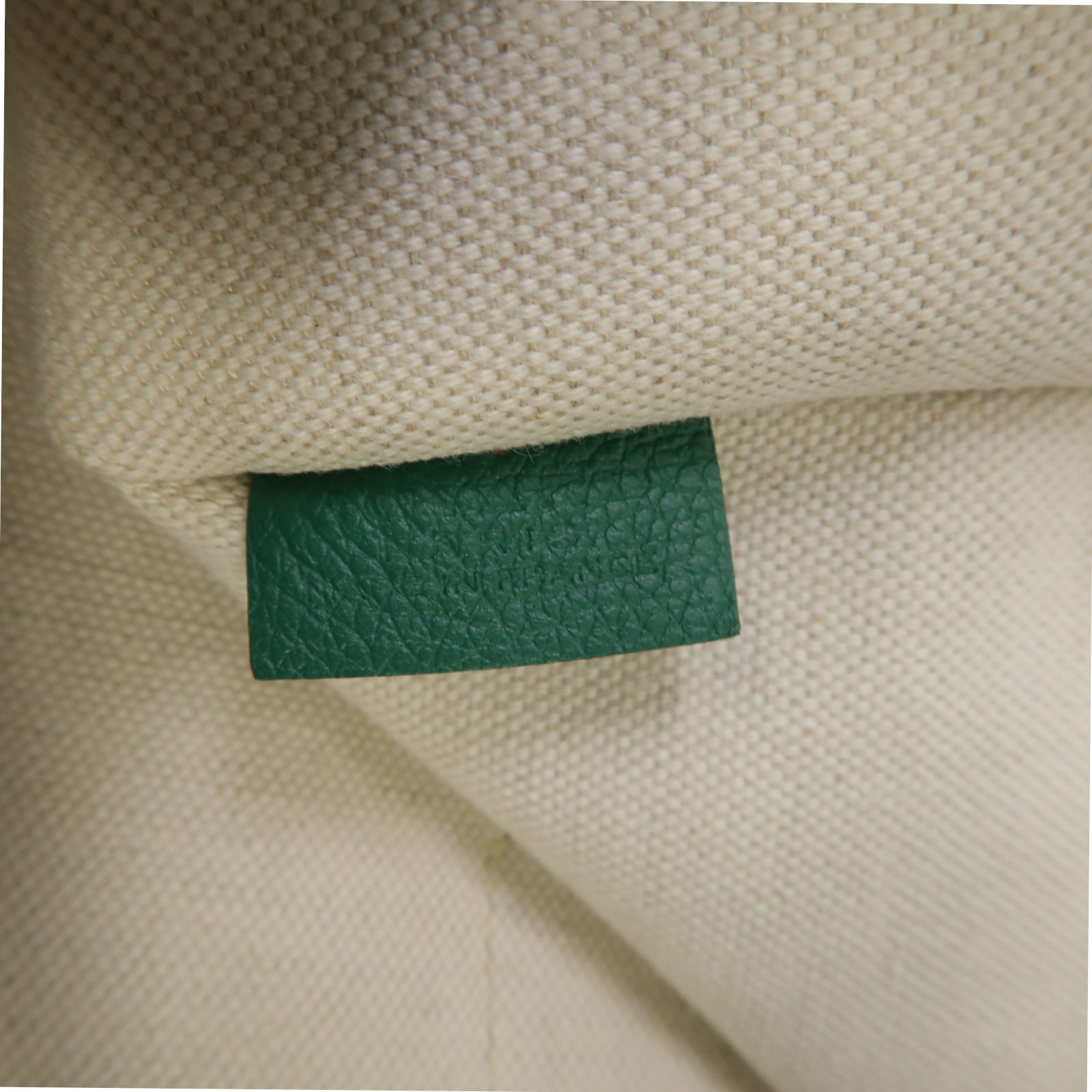 GOYARD 塗層帆布/皮革Villette手挽袋綠色