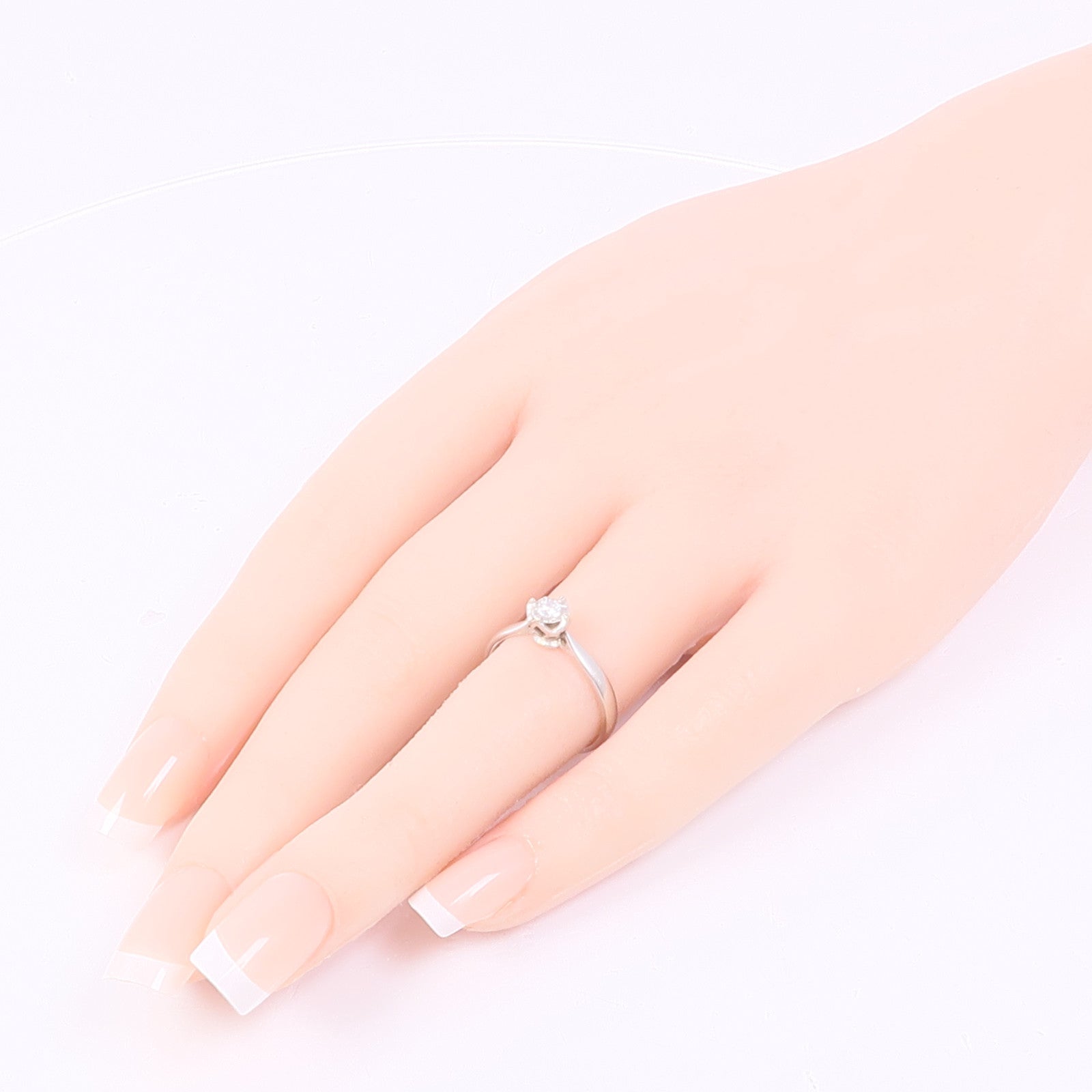 JEWELRY 18K白金Diamond Ring鑽石戒指US#6.5