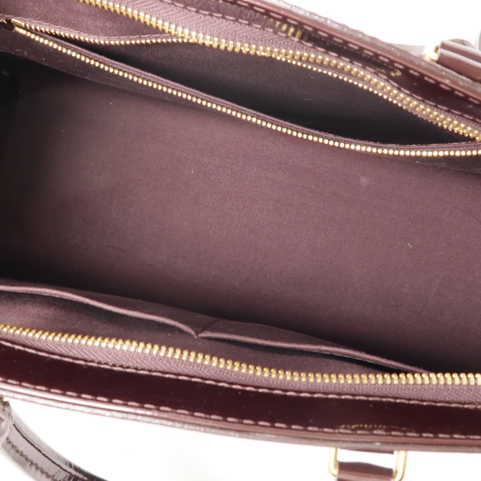 LOUIS VUITTON Monogram Vernis Brea MM金扣手挽肩背兩用袋