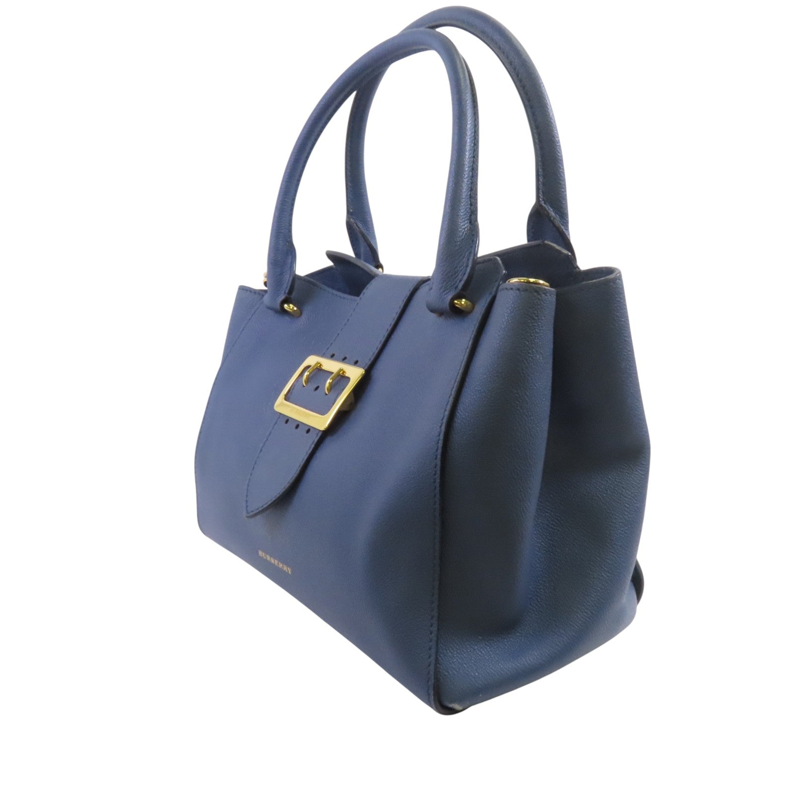 BURBERRY 【激減優惠】牛皮皮革Buckle Tote Bag金扣手挽肩背兩用袋