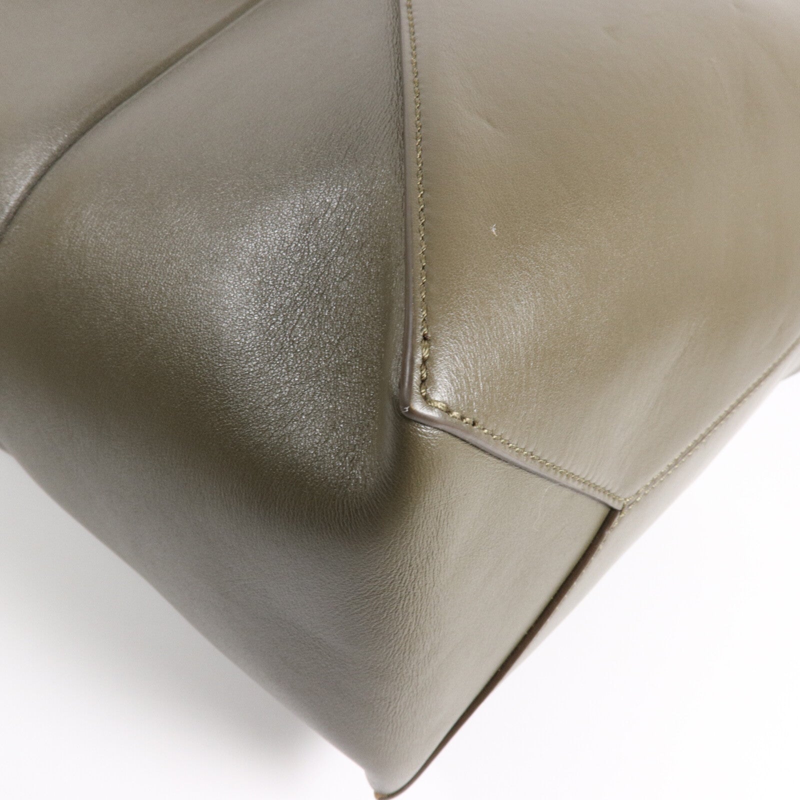 LOEWE 牛皮皮革Medium Puzzle Fold手挽袋