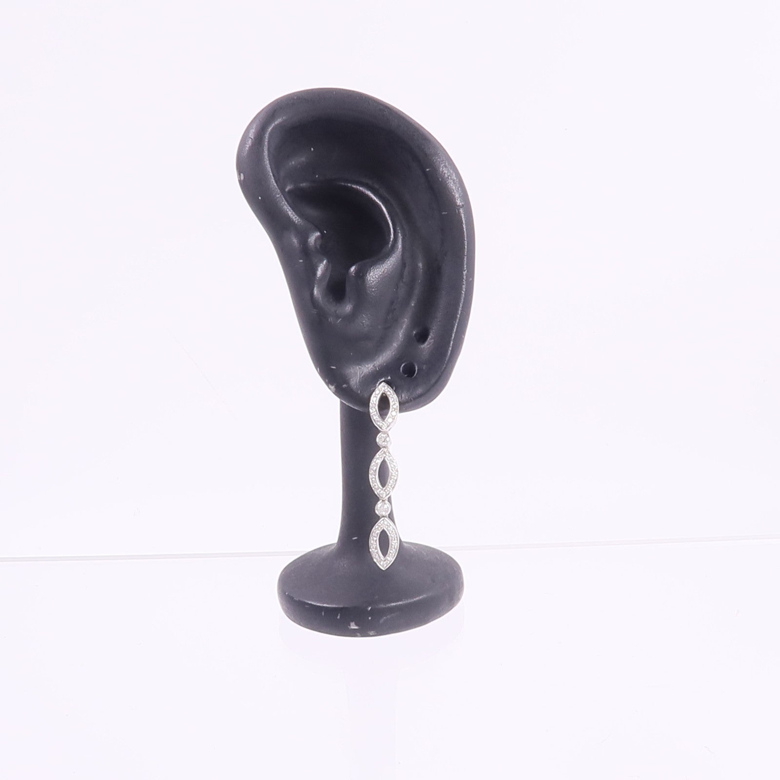 TIFFANY＆CO PT950鉑金Diamond Earrings鑽石耳環