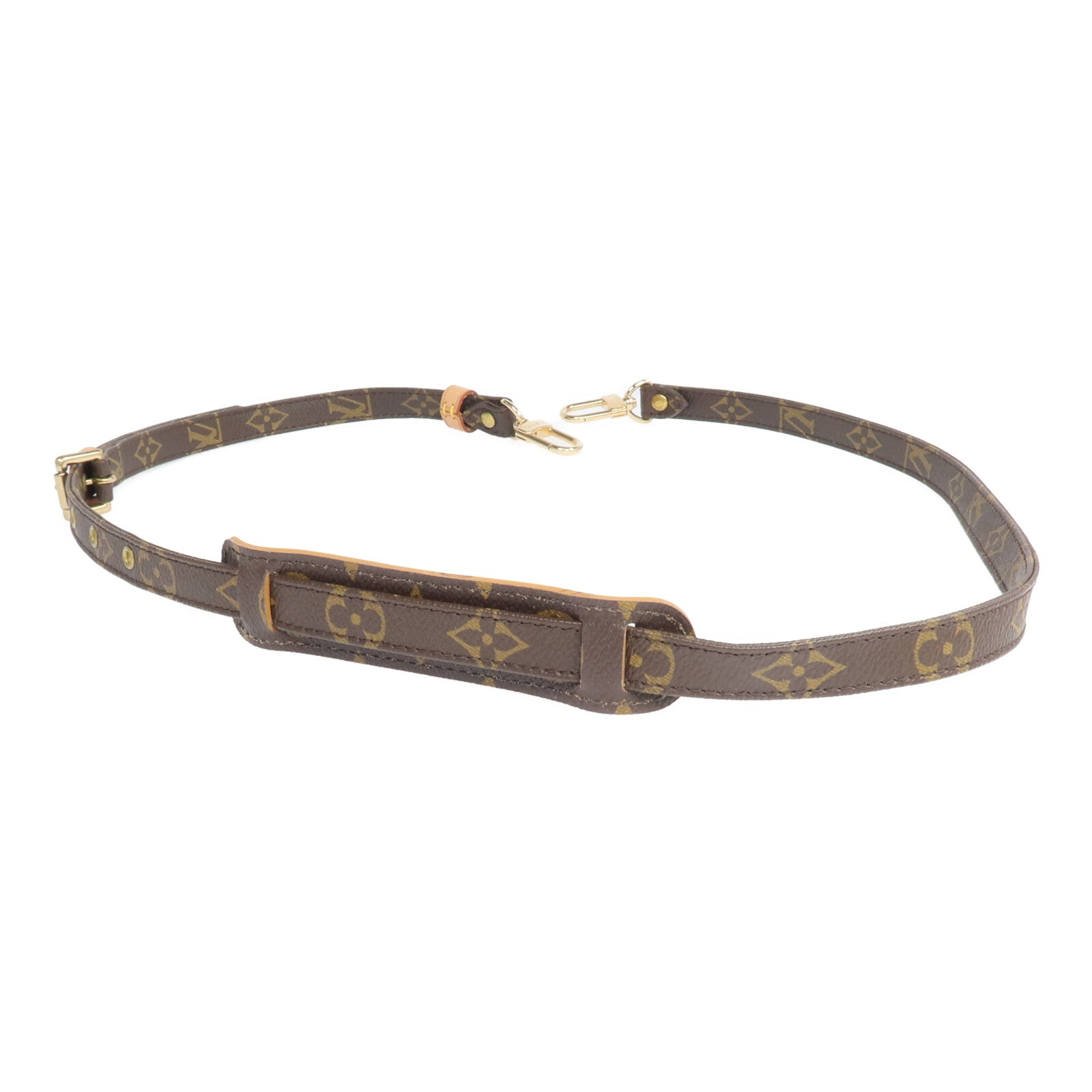 LOUIS VUITTON Monogram Shoulder Strap金扣肩背帶