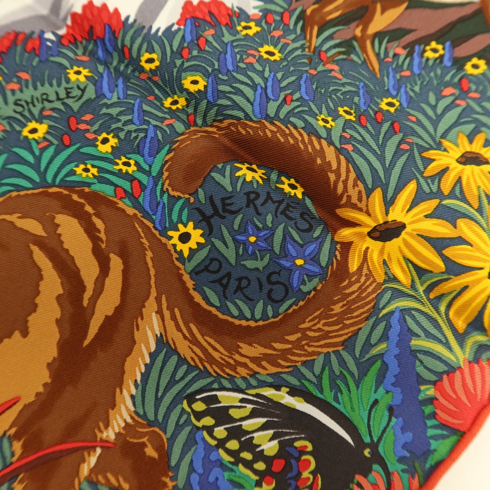 HERMES 絲質Scarf 90x90cm絲巾