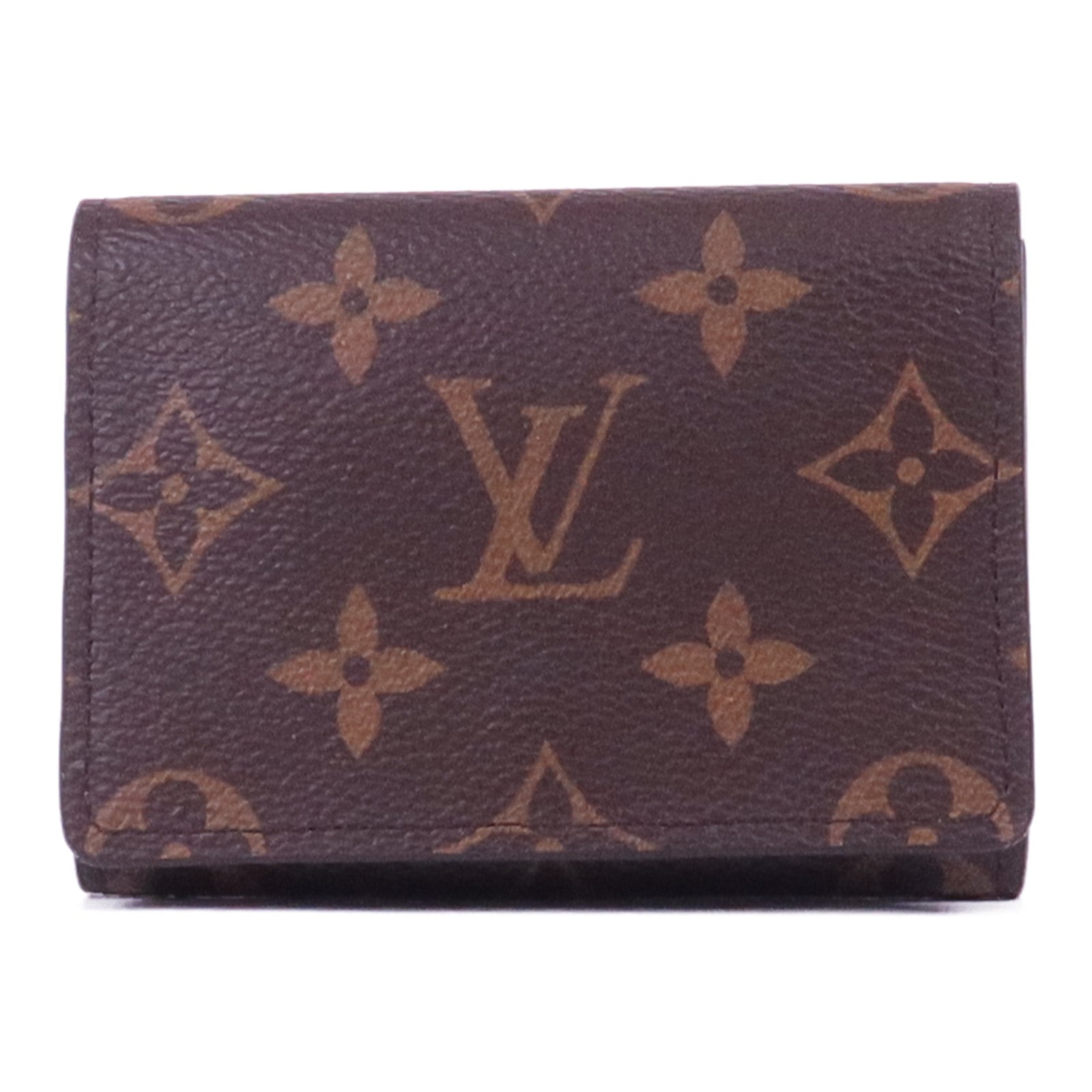 LOUIS VUITTON Monogram Enveloppe Carte De Visite金扣Card Case