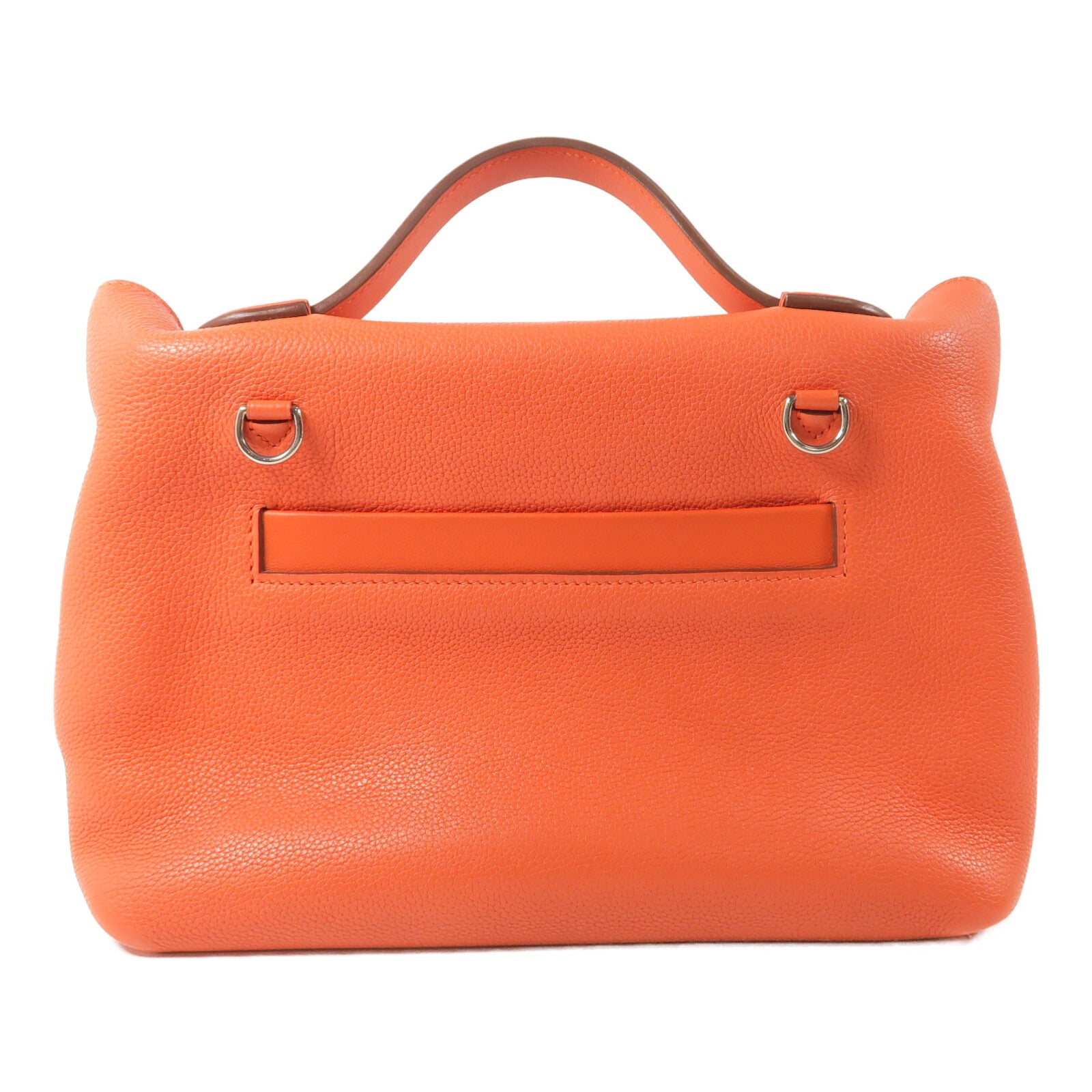 HERMES Clemence皮革24/24 29cm手挽肩背兩用袋Capucine