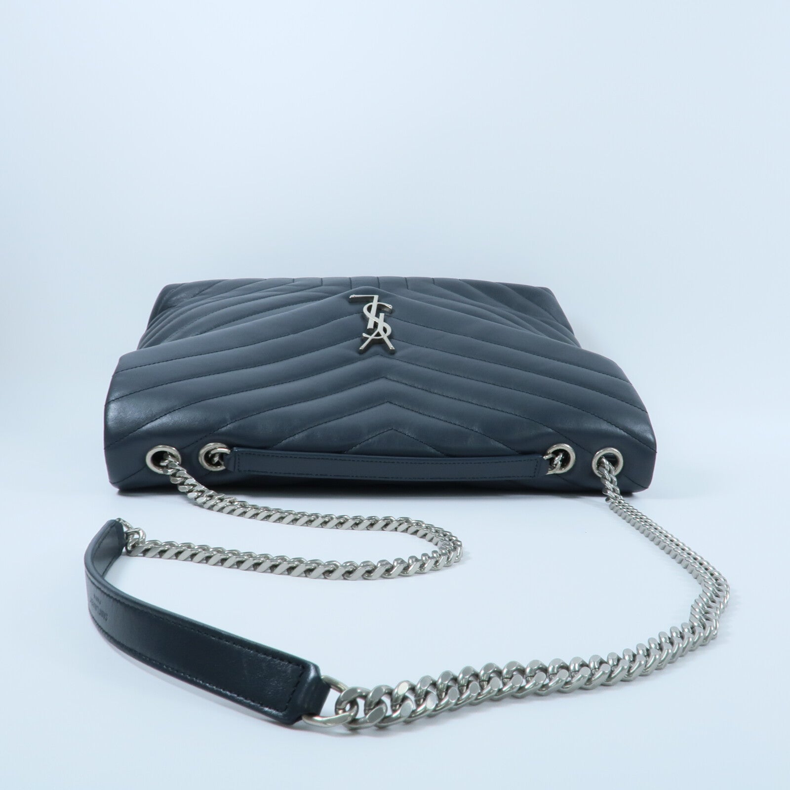SAINT LAURENT 牛皮皮革Large Loulou肩背袋