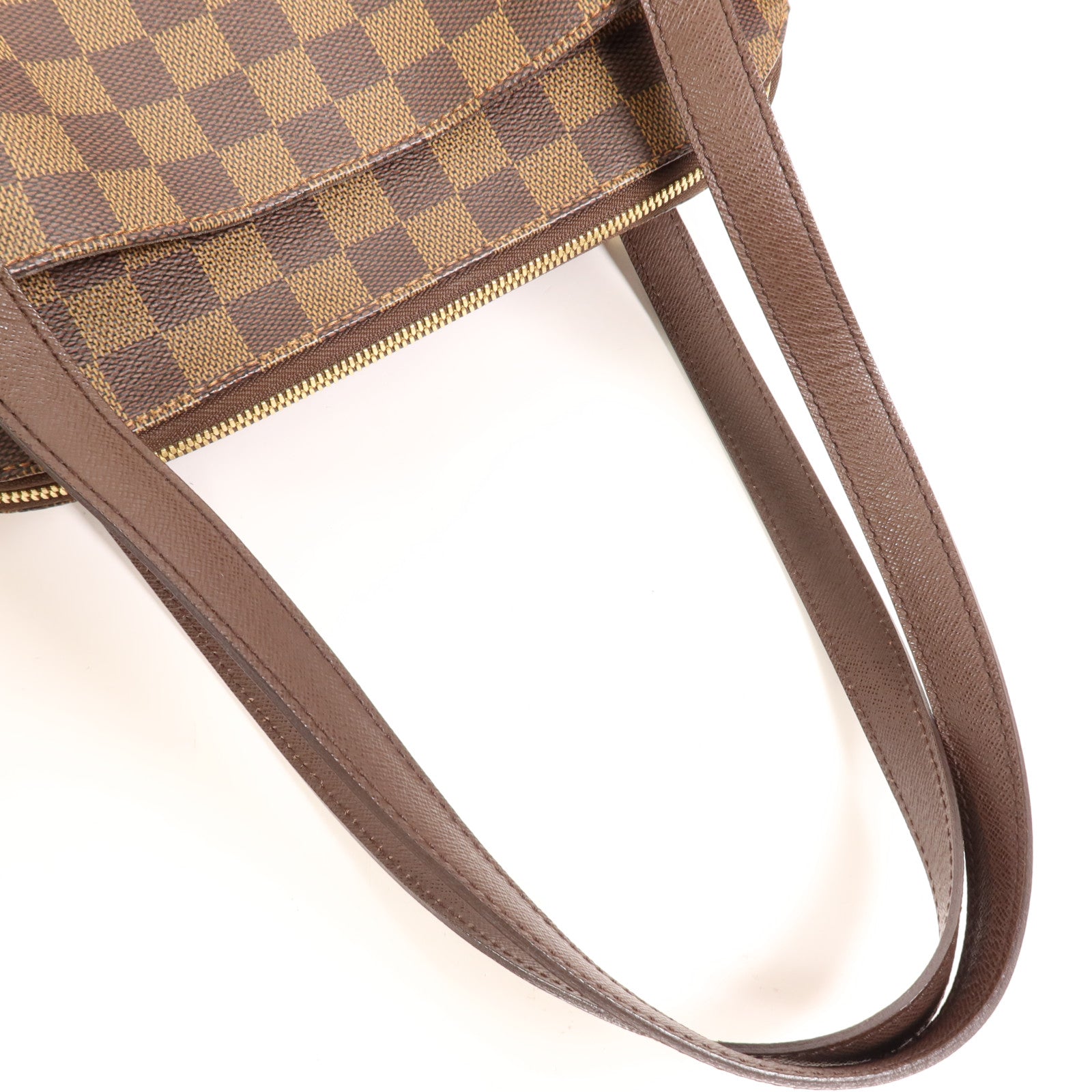 LOUIS VUITTON Damier Belem MM金扣肩背袋