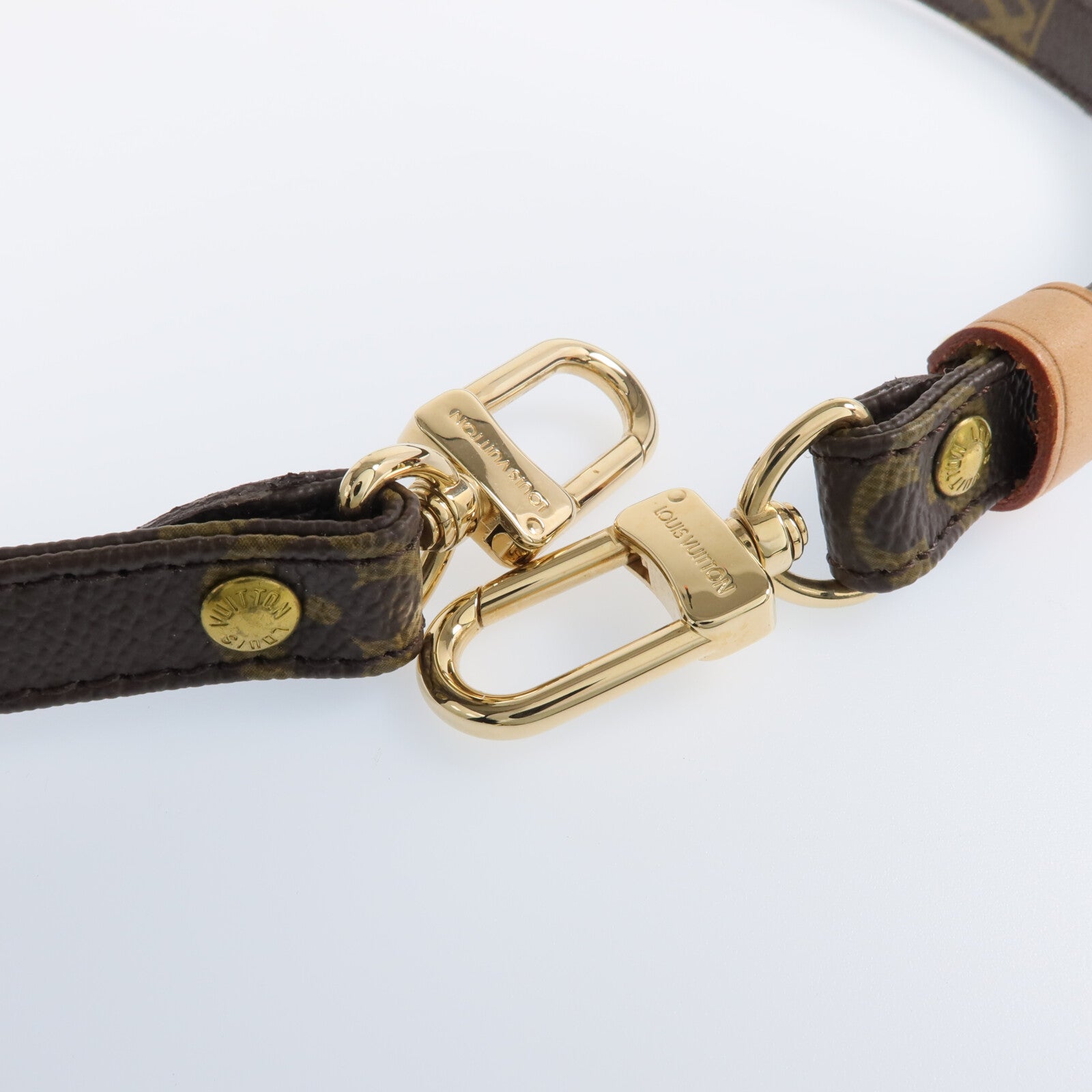 LOUIS VUITTON Monogram Shoulder Strap金扣肩背帶