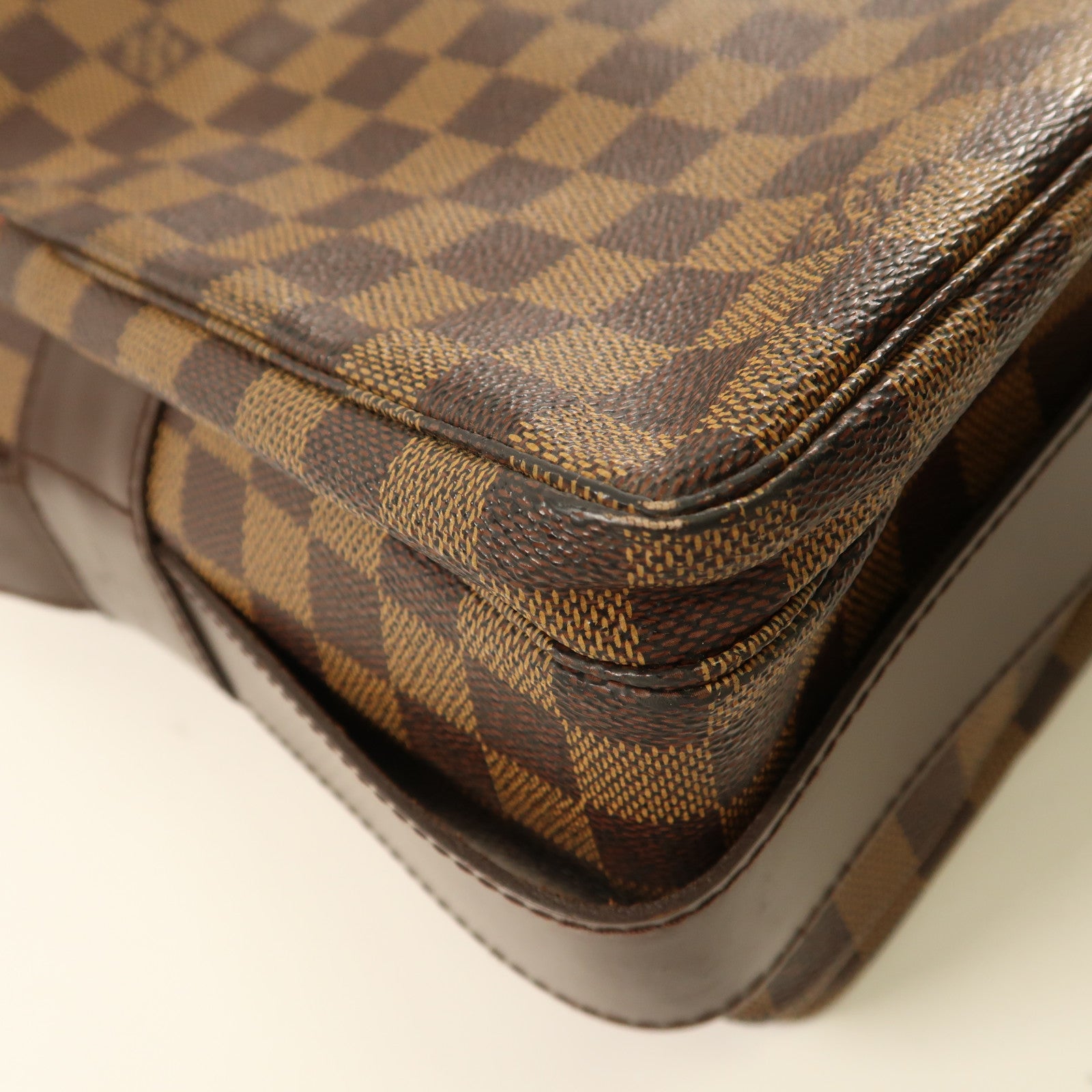 LOUIS VUITTON 【激減優惠】Damier Bastille金扣肩背袋啡色