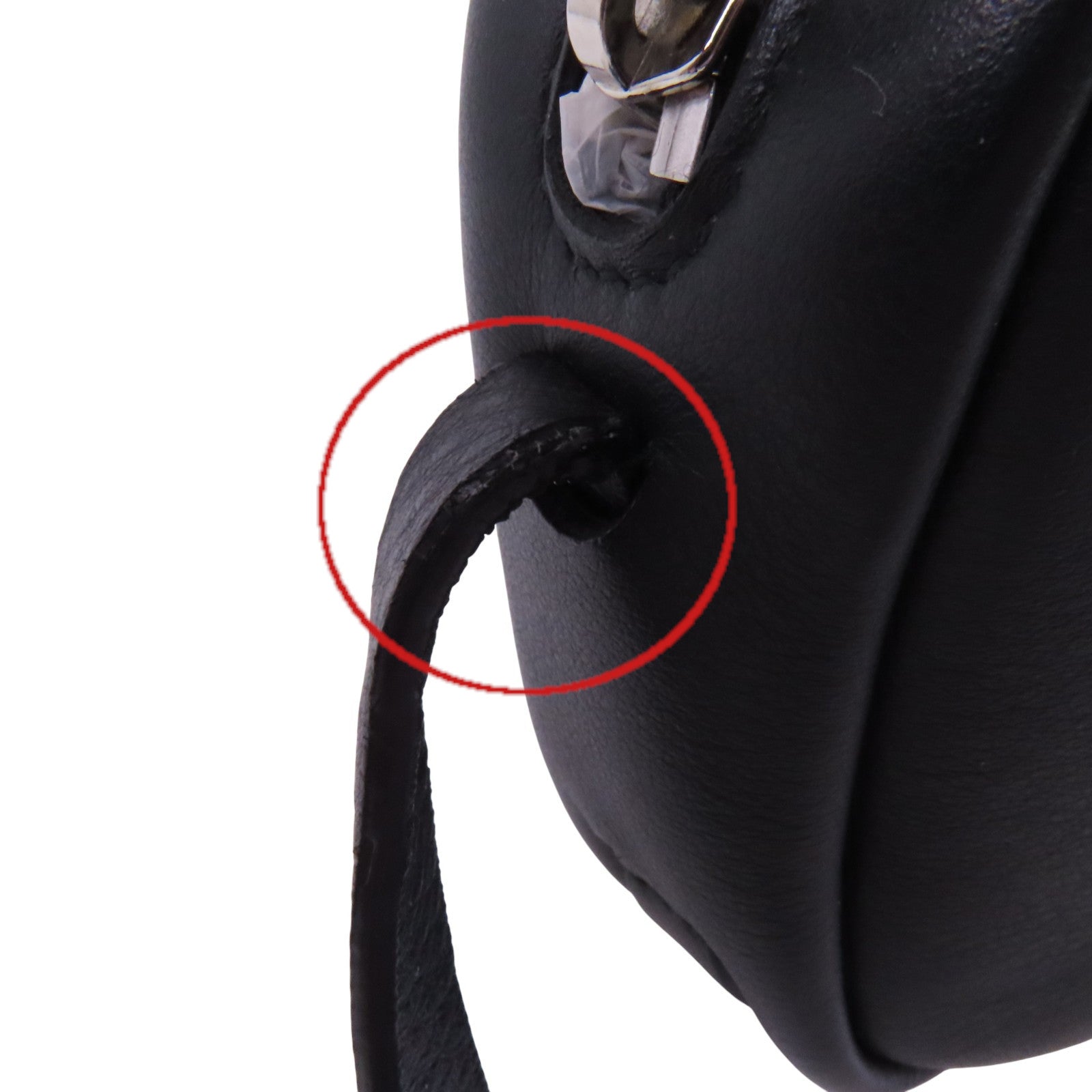 BALENCIAGA 牛皮皮革Everyday Camera Bag銀扣肩背袋