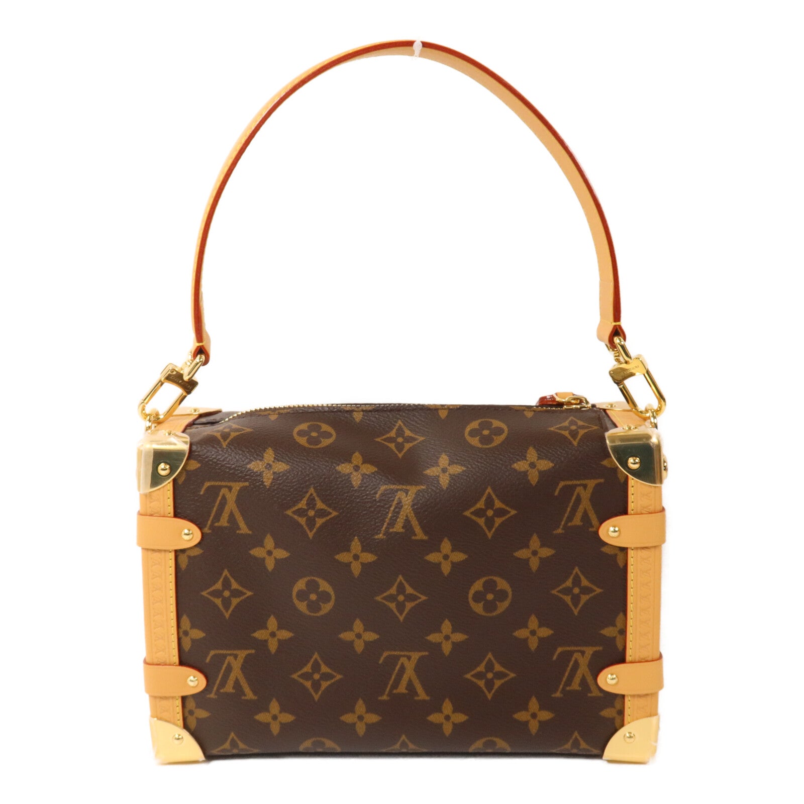 LOUIS VUITTON Monogram Side Trunk MM手挽肩背兩用袋
