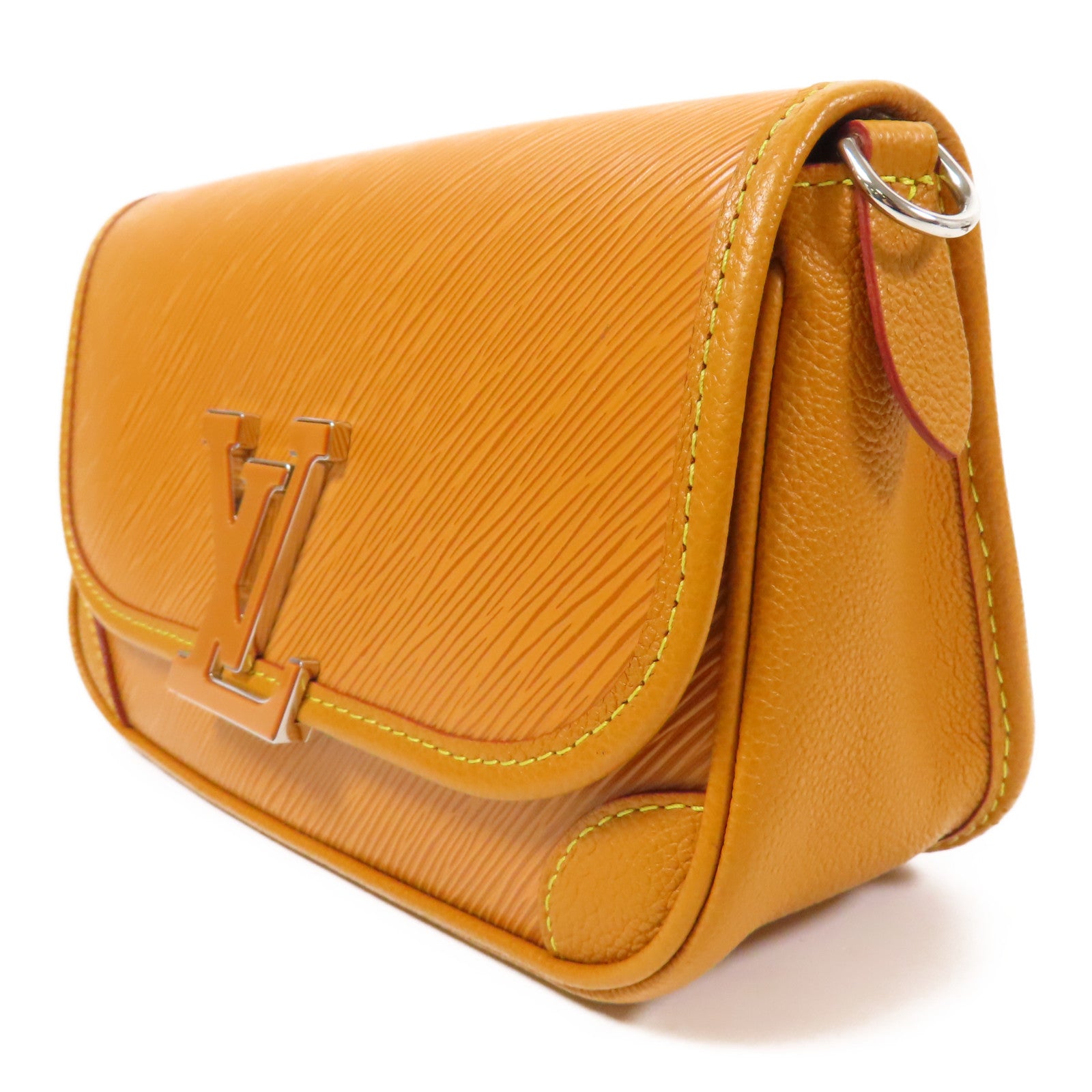 LOUIS VUITTON Epi Buci銀扣肩背袋