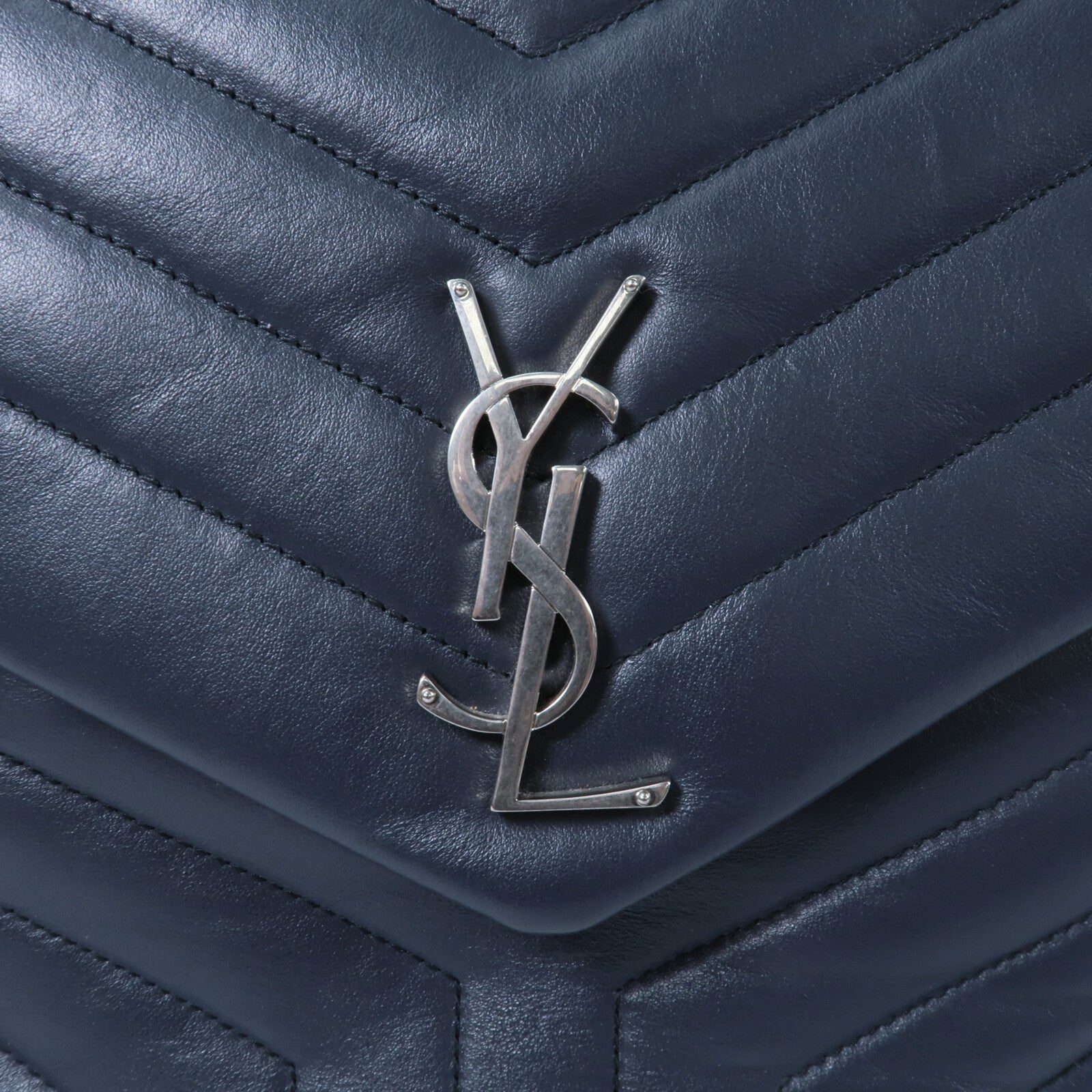 SAINT LAURENT 牛皮皮革Large Loulou肩背袋
