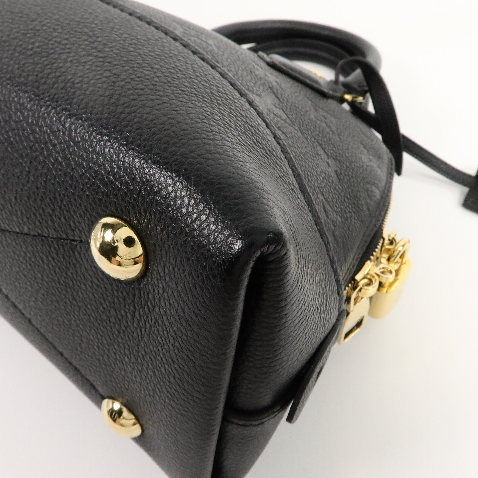 LOUIS VUITTON Monogram Empreinte Neo Alma BB手挽肩背兩用袋
