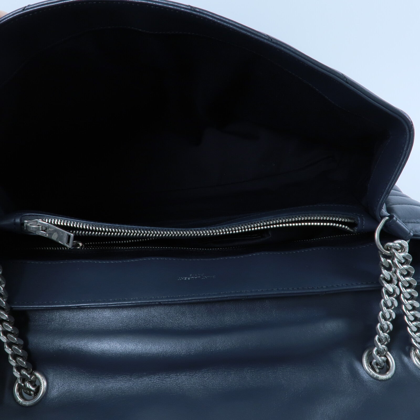 SAINT LAURENT 牛皮皮革Large Loulou肩背袋