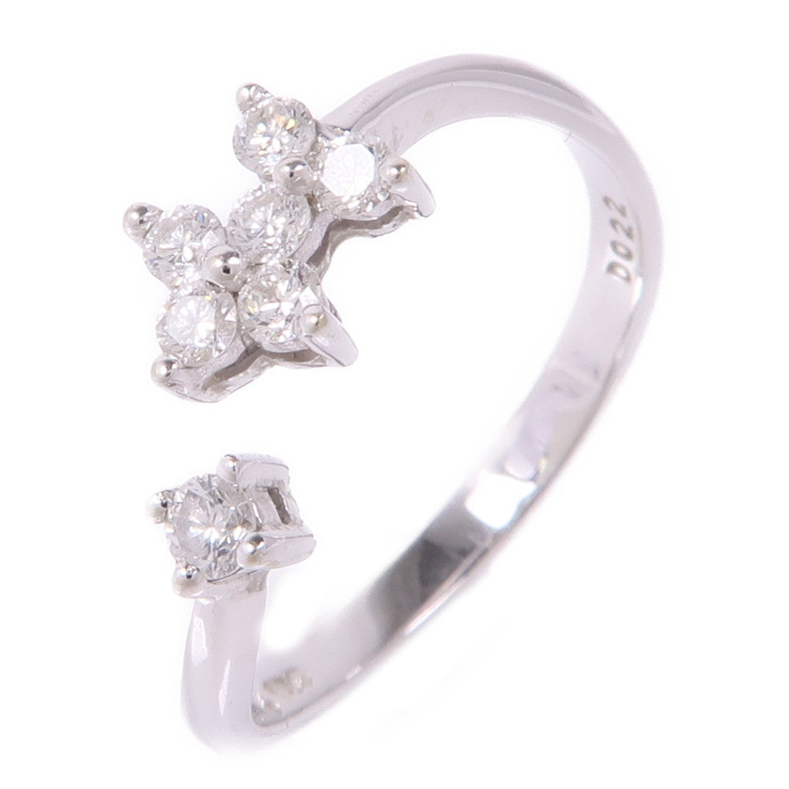 JEWELRY 18K白金Diamond Ring鑽石戒指US#5.75