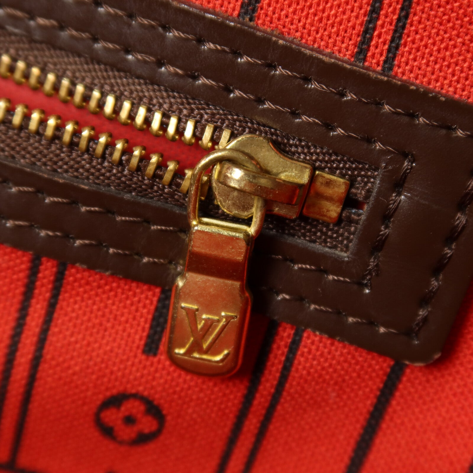 LOUIS VUITTON Damier Neverfull MM手挽袋