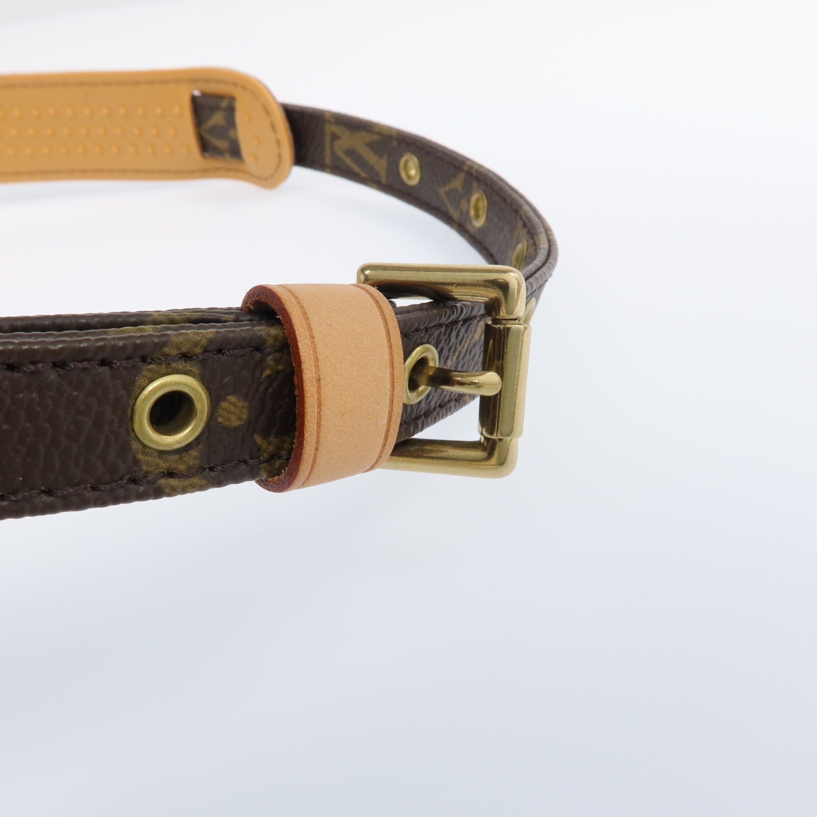 LOUIS VUITTON Monogram Shoulder Strap金扣肩背帶