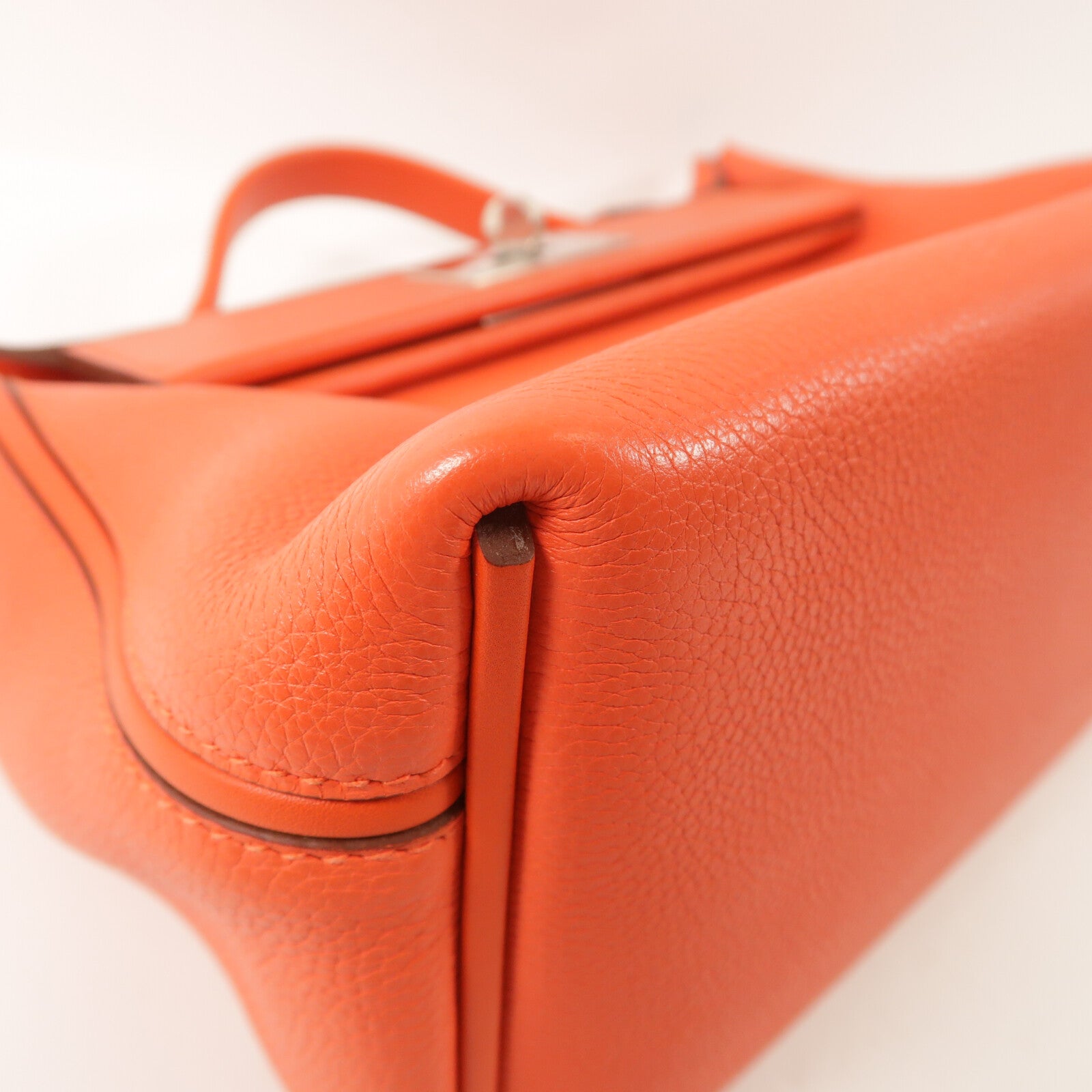 HERMES Clemence皮革24/24 29cm手挽肩背兩用袋Capucine
