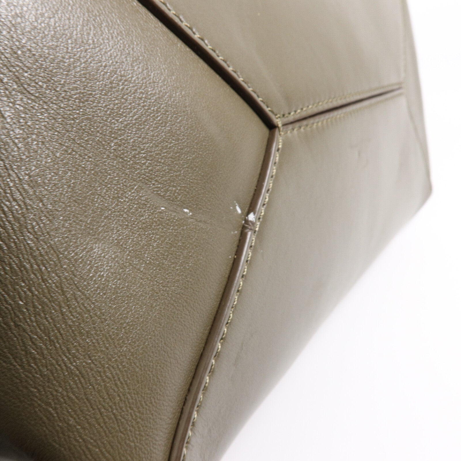 LOEWE 牛皮皮革Medium Puzzle Fold手挽袋